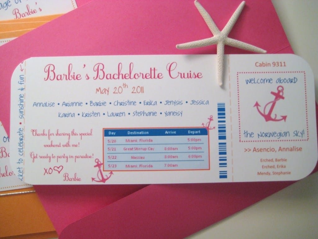 Beach Themed Bachelorette Party Invitations Beach Bachelorette