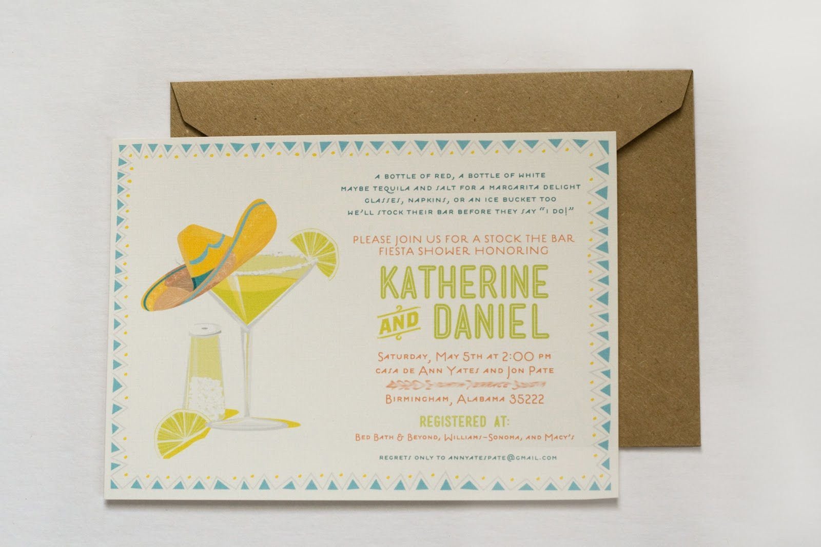 Beach Themed Engagement Party Invitations   Engagement Party