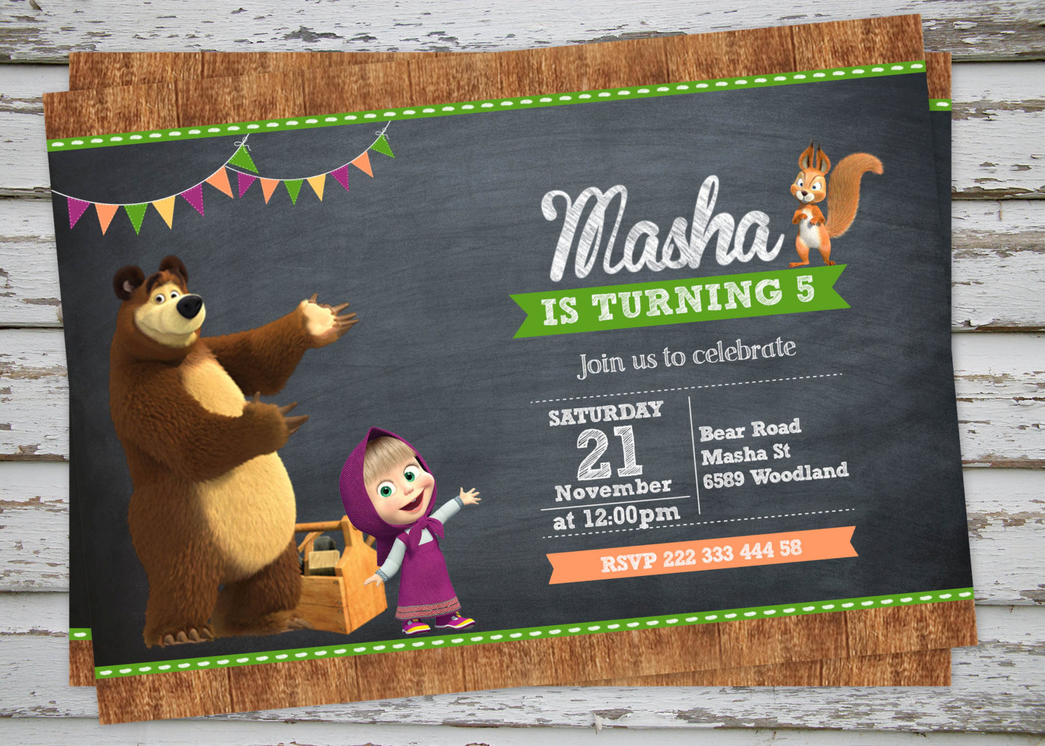 Bear Invitation