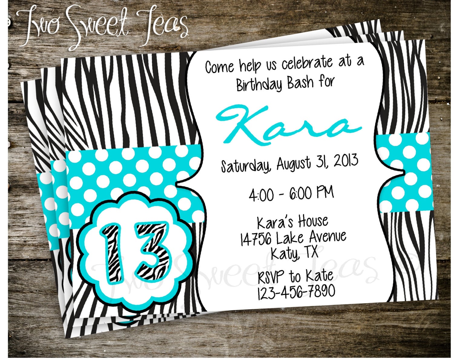 Birthday Party Invitation Ideas For Tweens  Teen Birthday