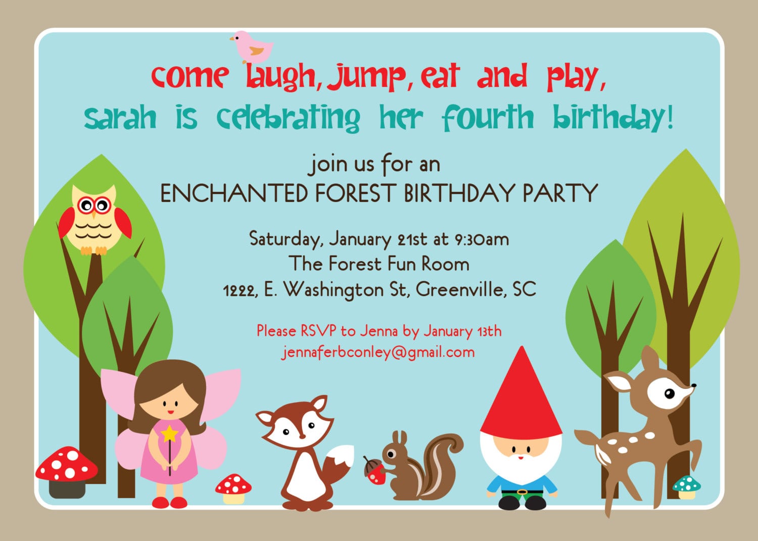 Birthday Party Invitation Wording