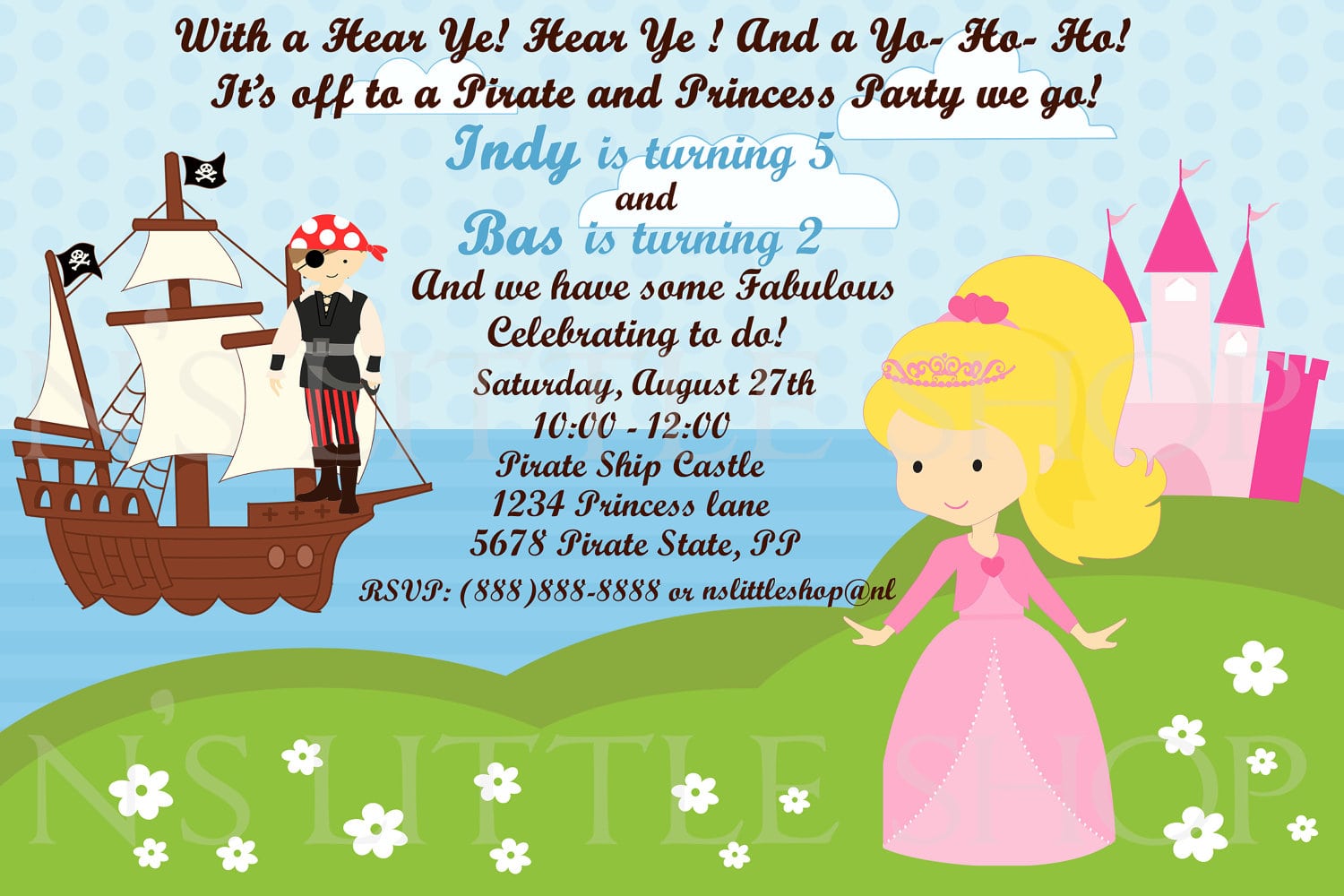 Birthday Party Invitations Message