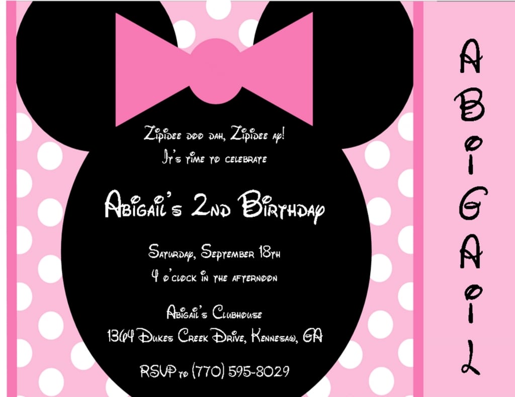 Birthday Party Invitations Text