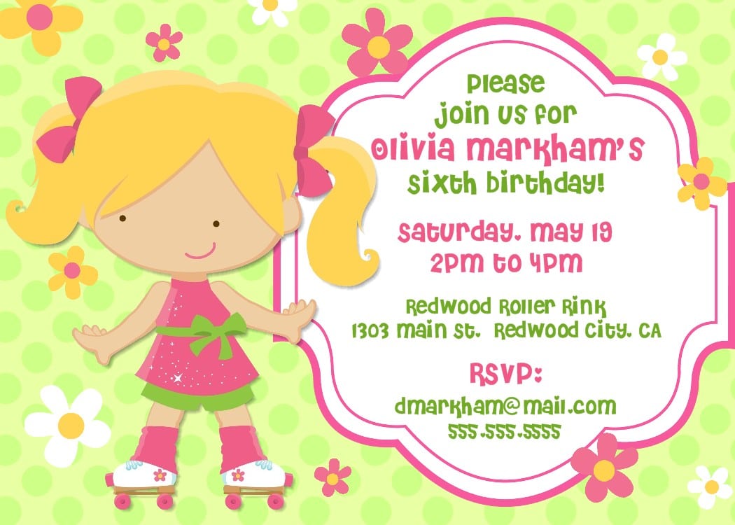 Birthday Party Invites