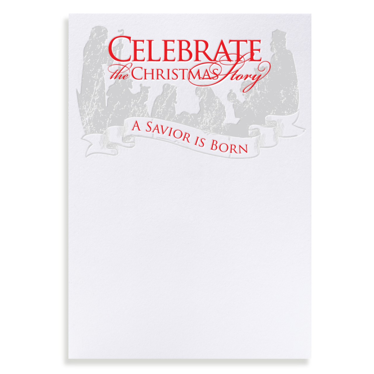 Blank Christmas Party Invitations