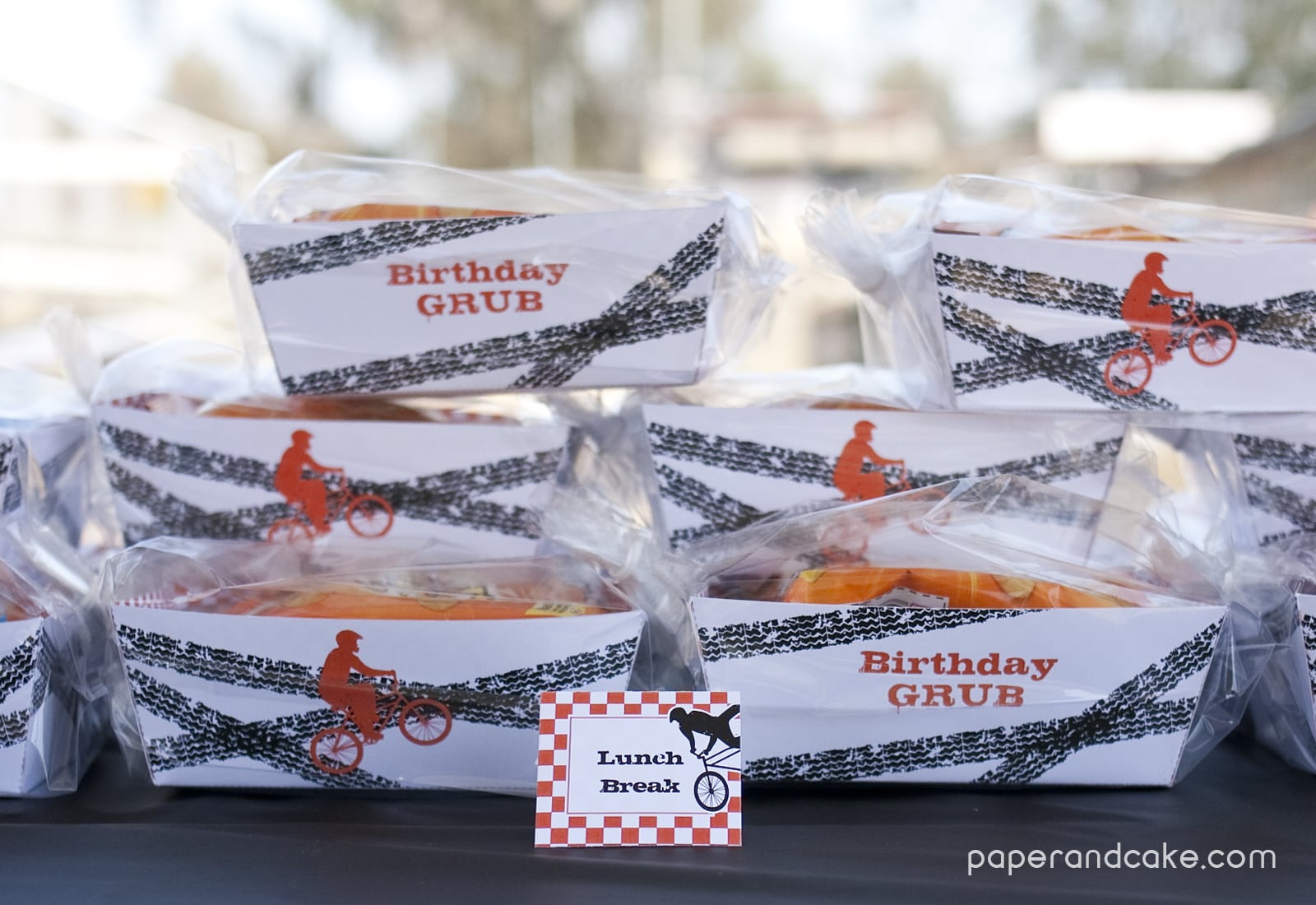 Bmx Dirt Bike Printable Birthday Party