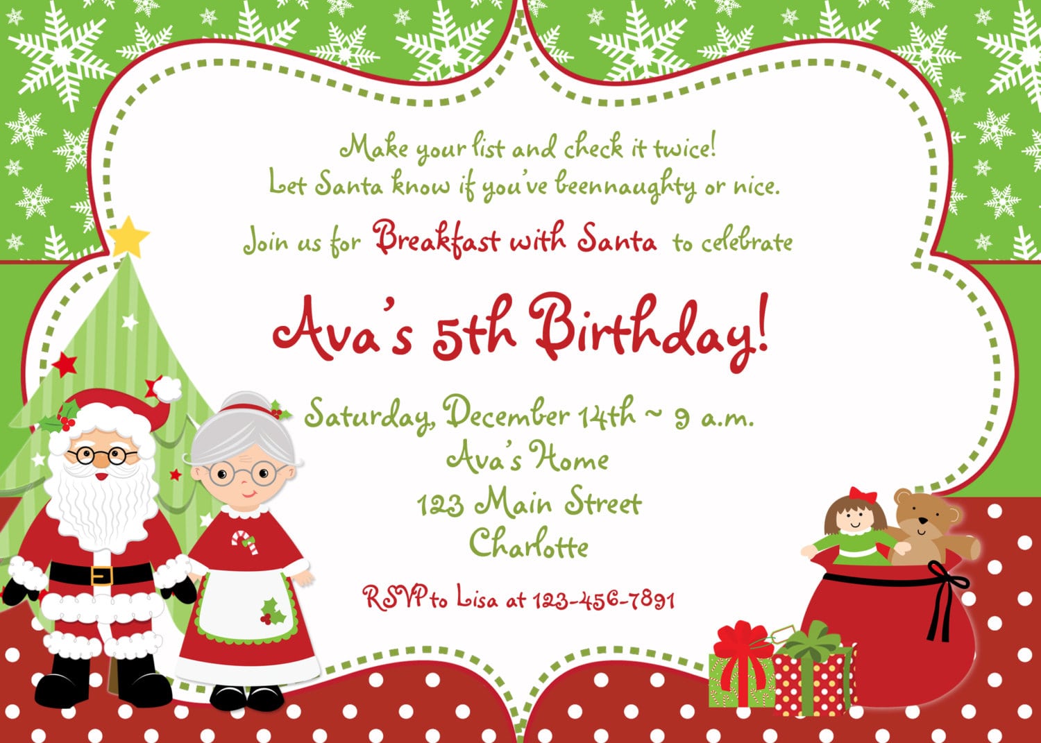 Breakfast Invitation