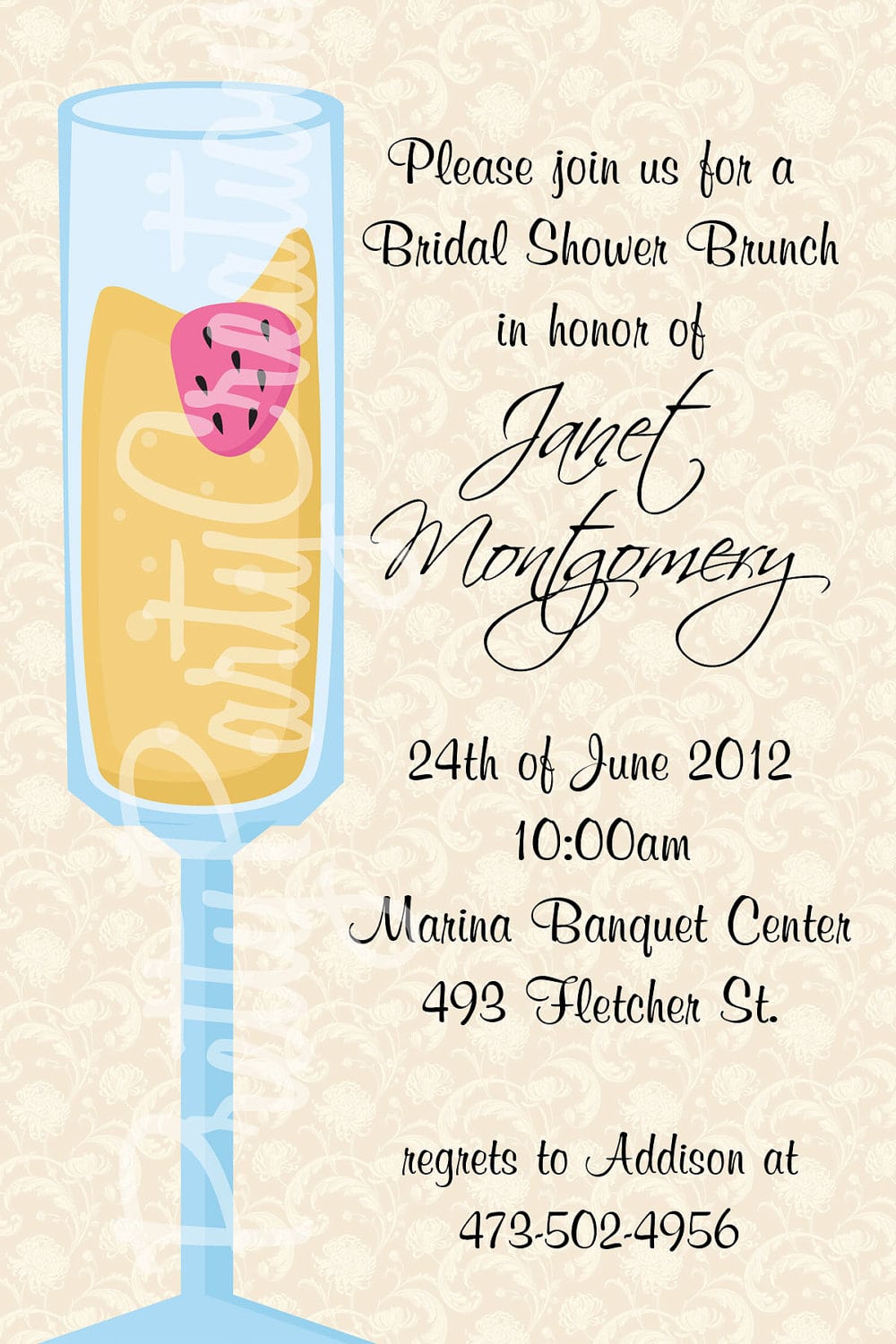 Bridal Brunch Invitations
