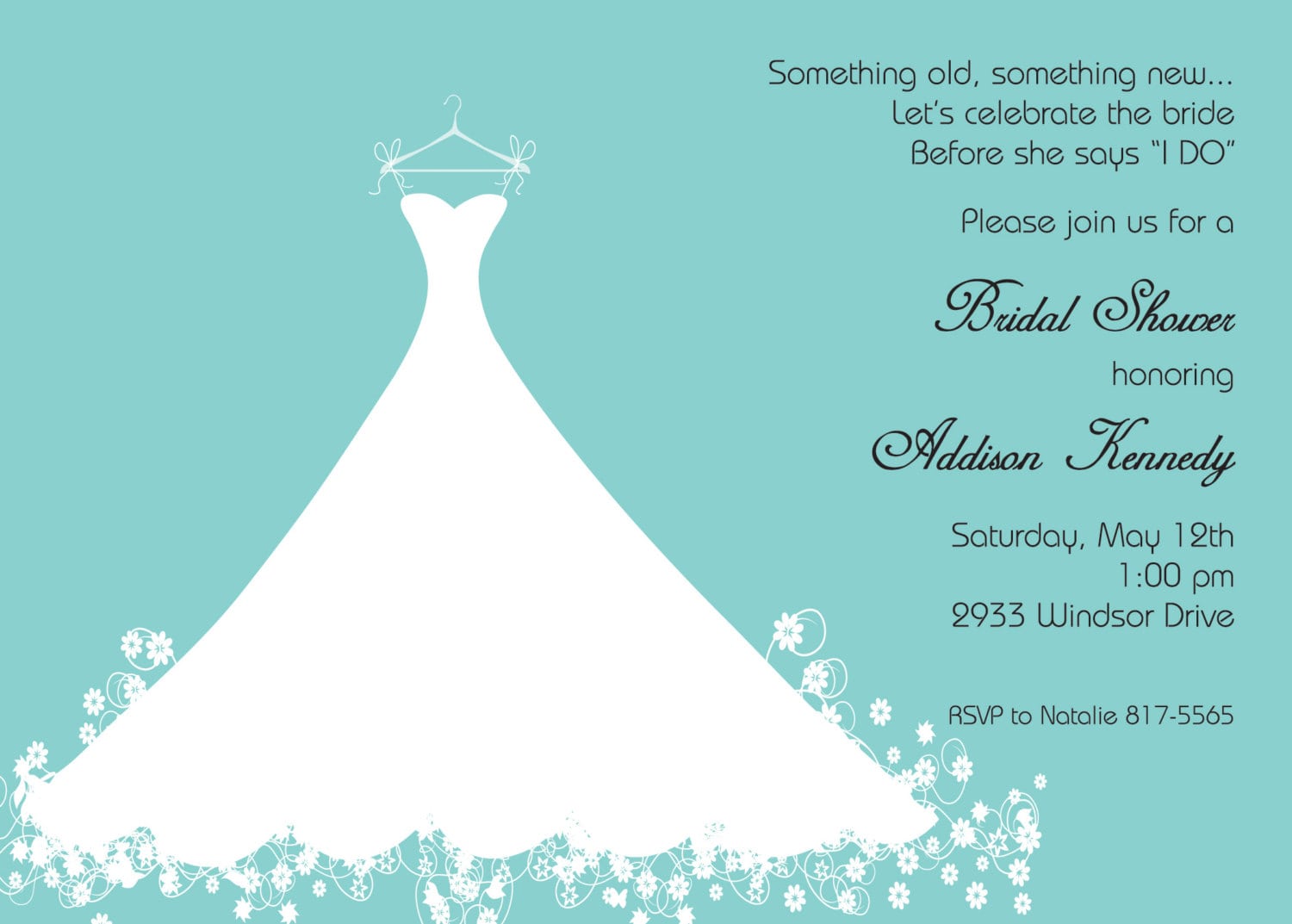 Bridal Party Invitations