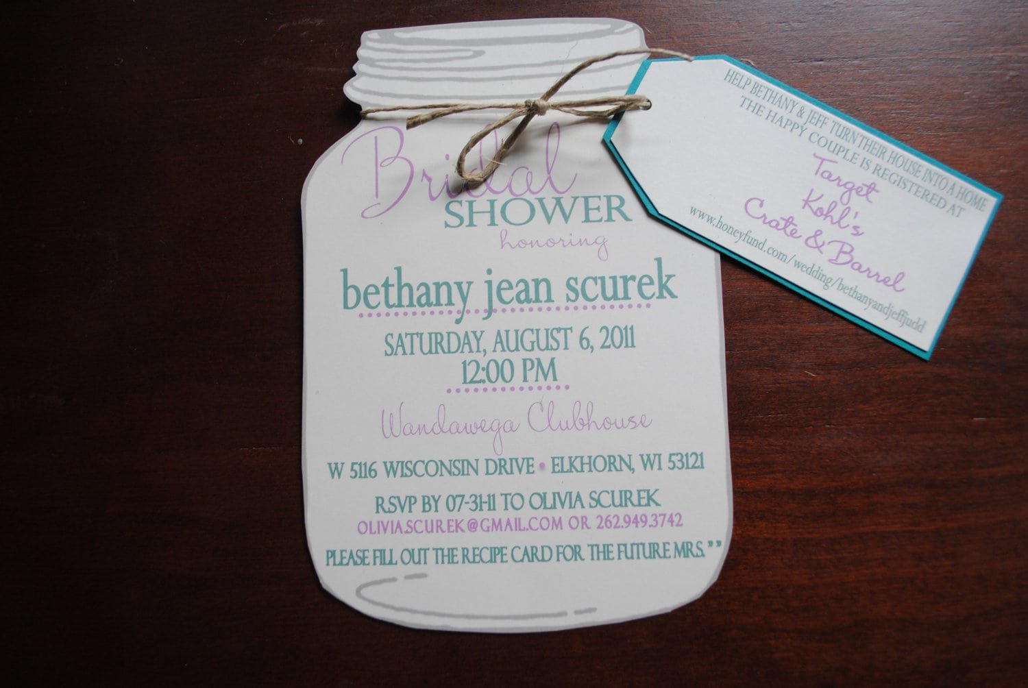 Bridal Shower Invitation Ideas