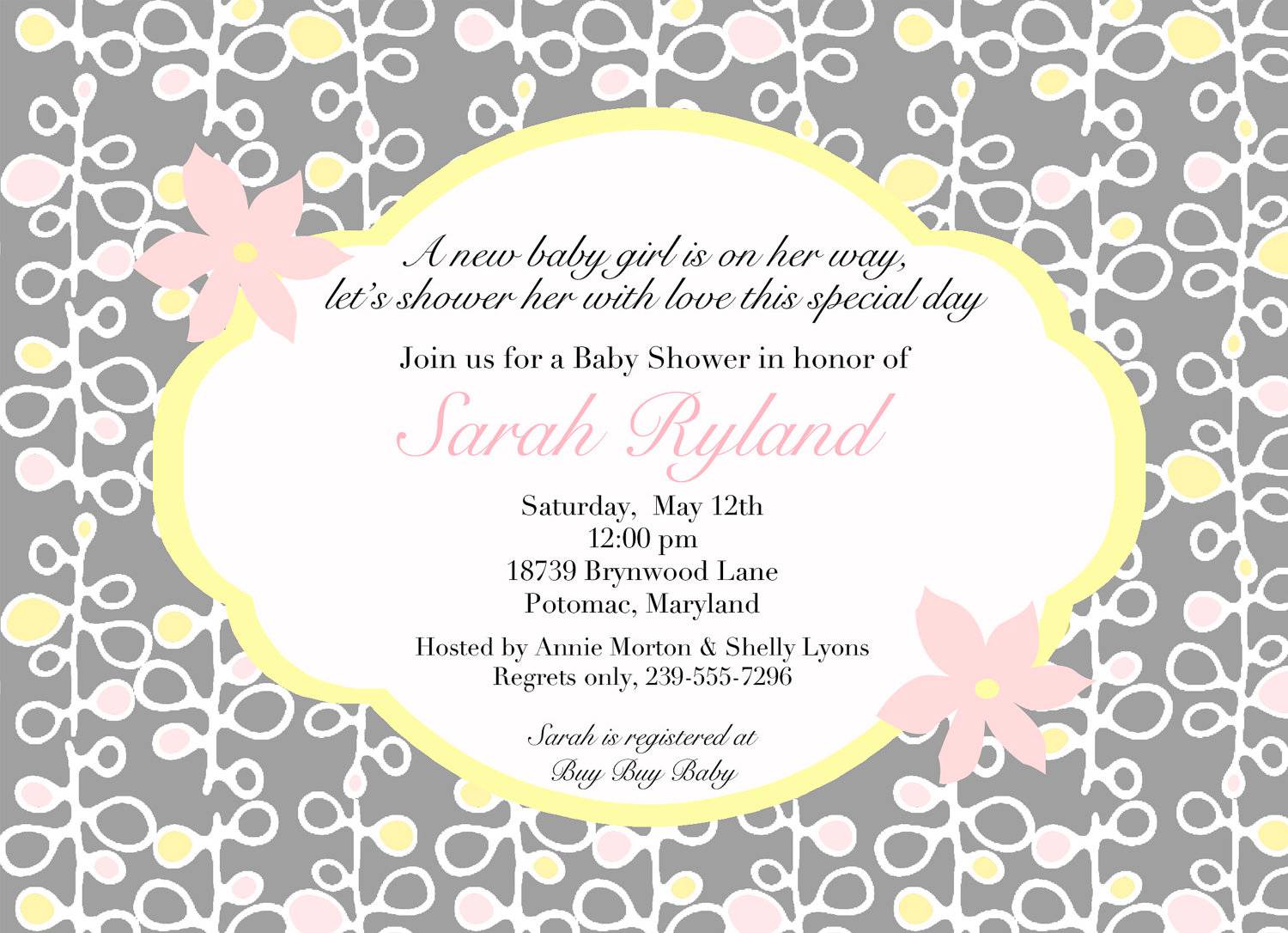 Bridal Shower Invitations