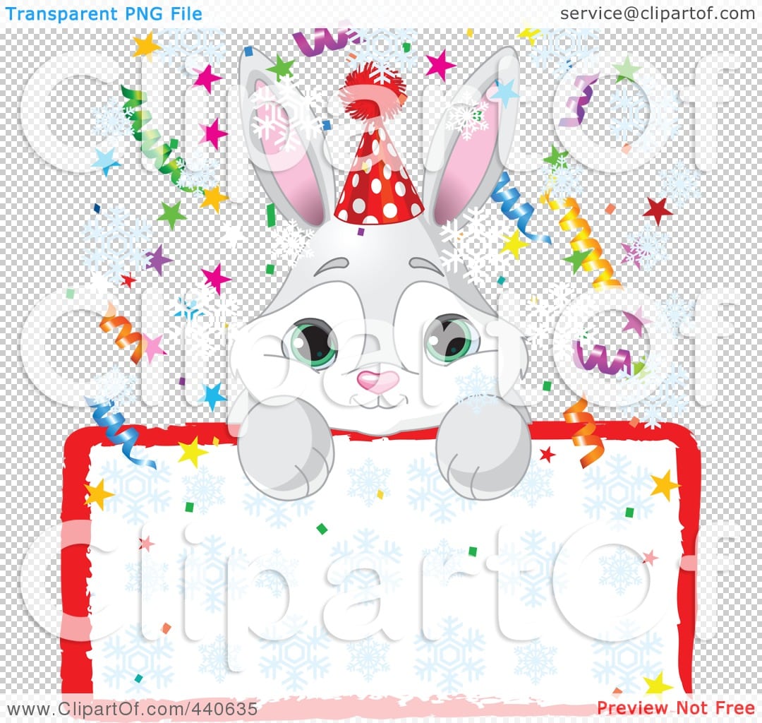 Bunny Birthday Party Invitations