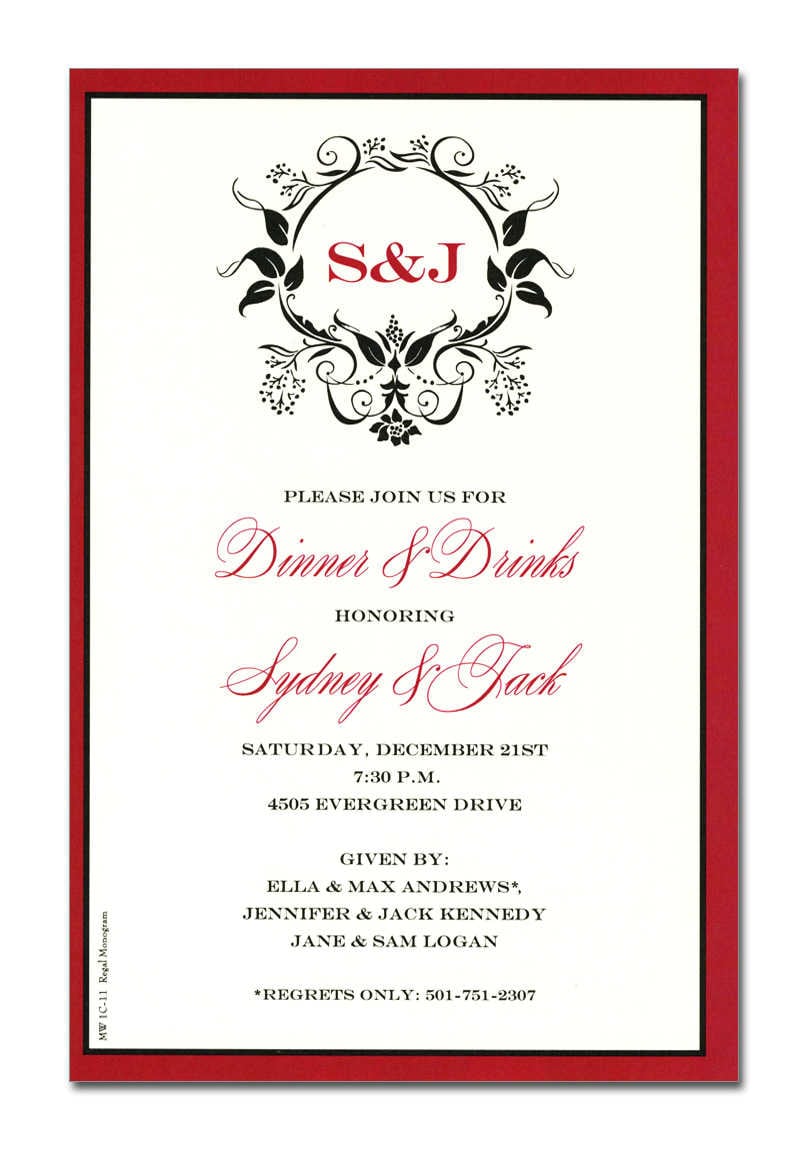 Business Party Invitation Templates Business Holiday Invitations