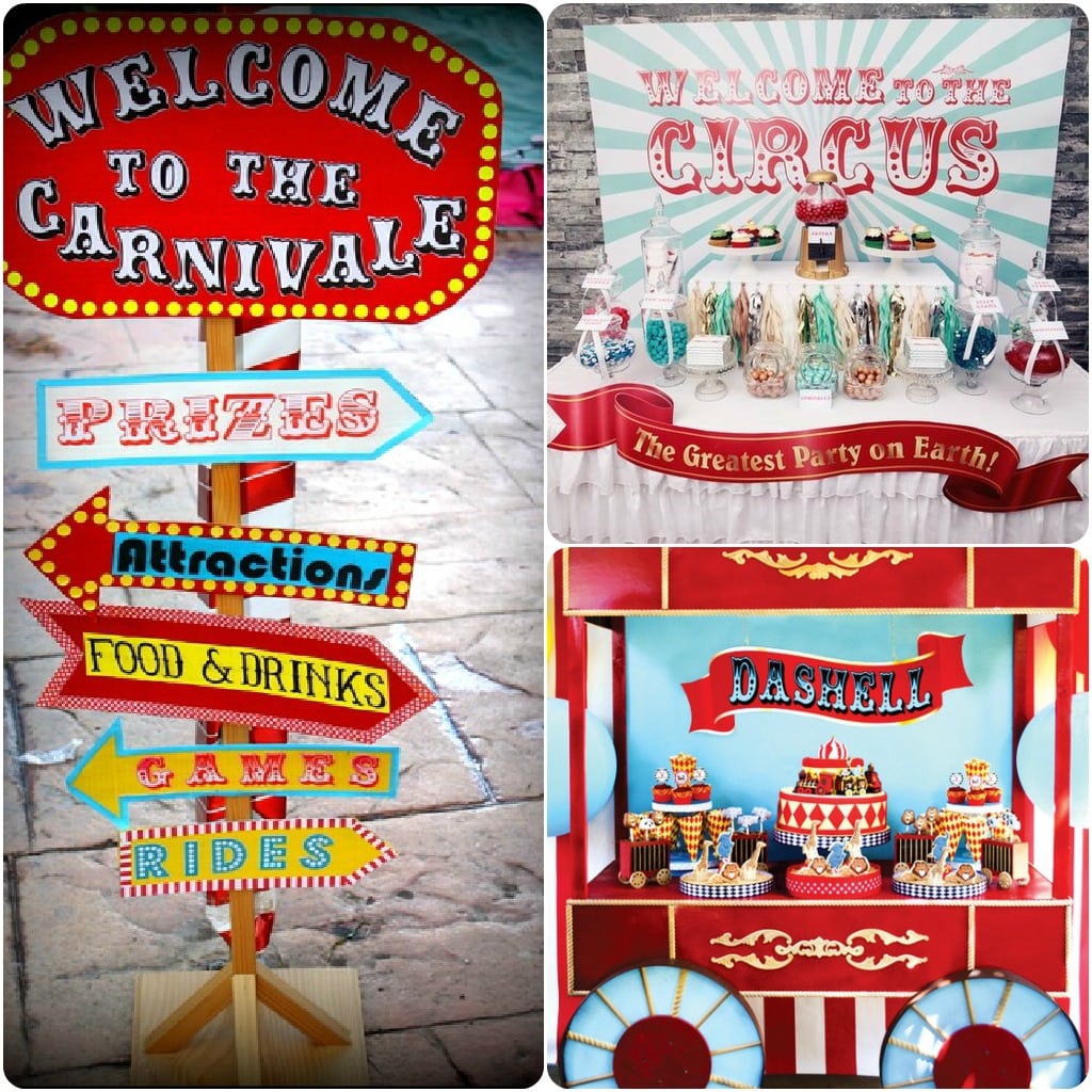 Carnival   Fair   Circus Themed Decorations