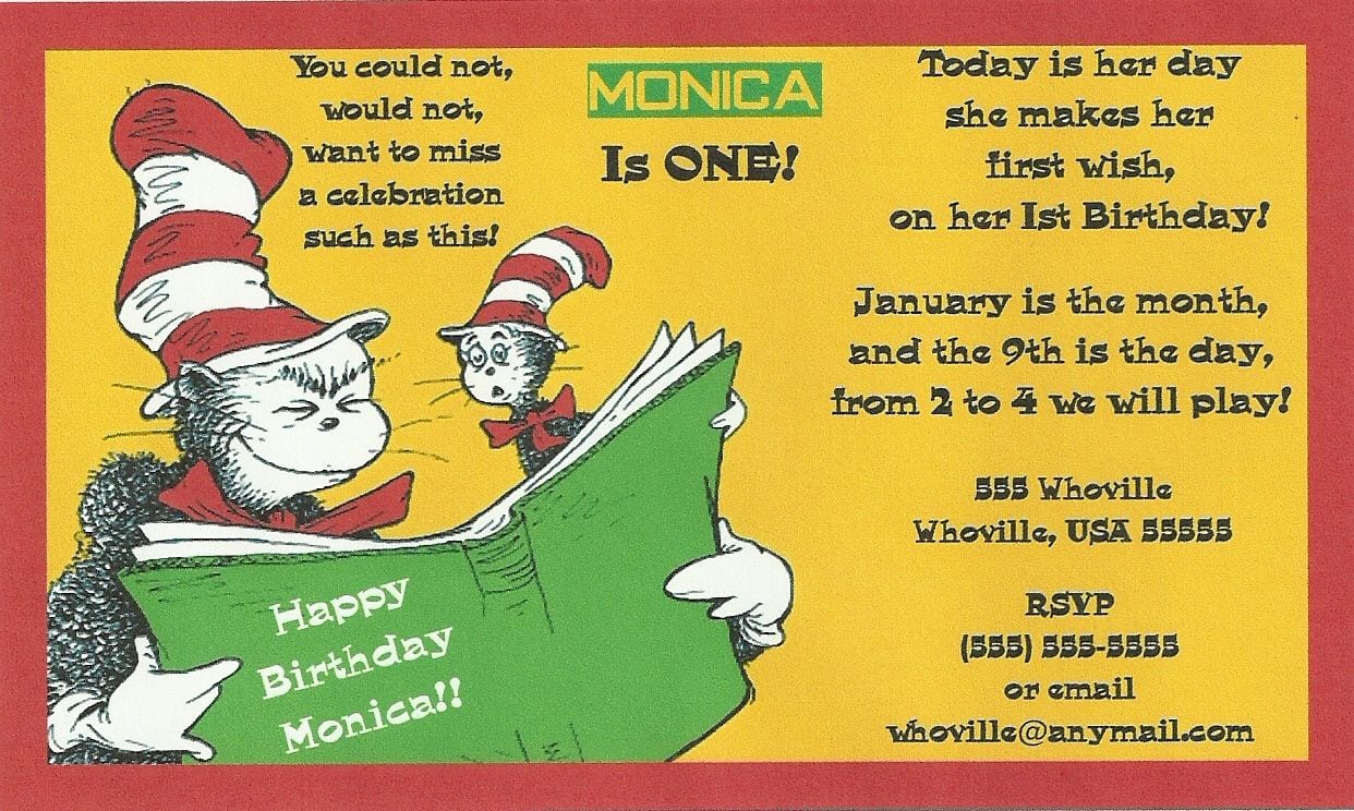 Cat In The Hat Theme
