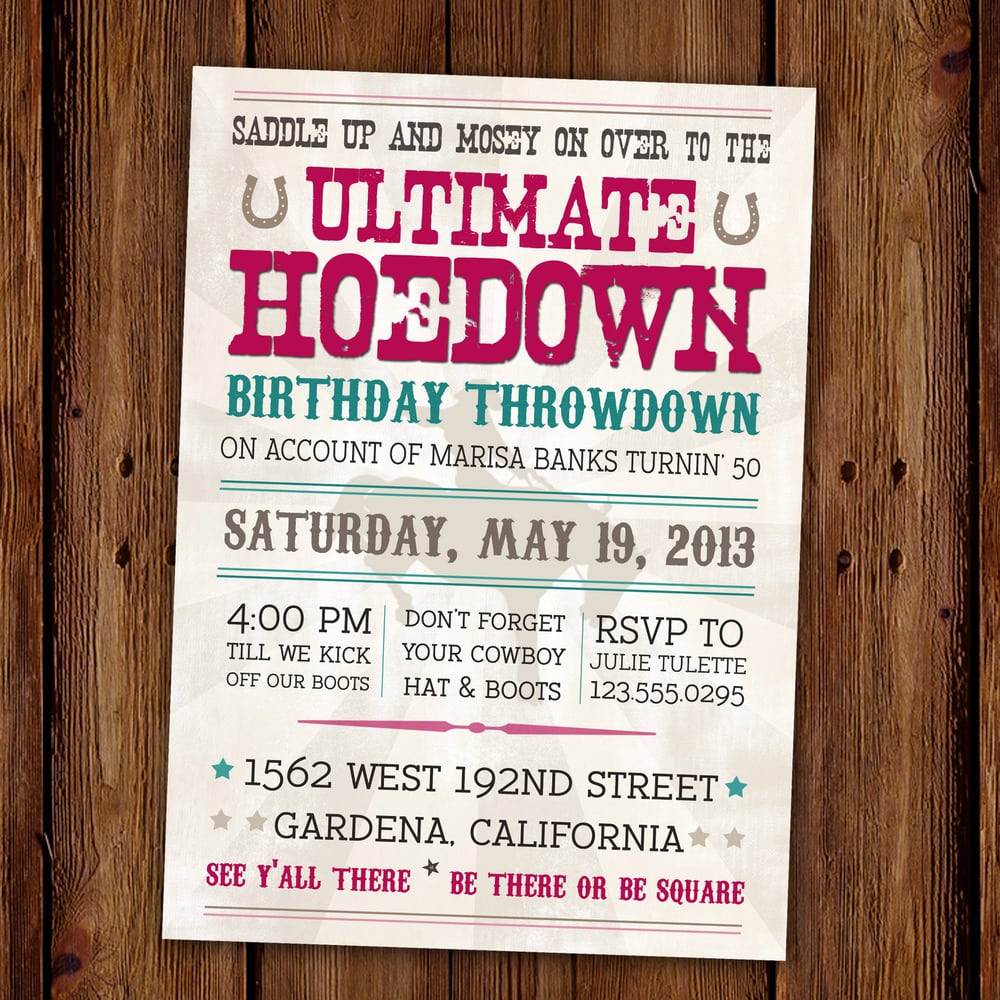 Change To  Hough Down And Have A Party!