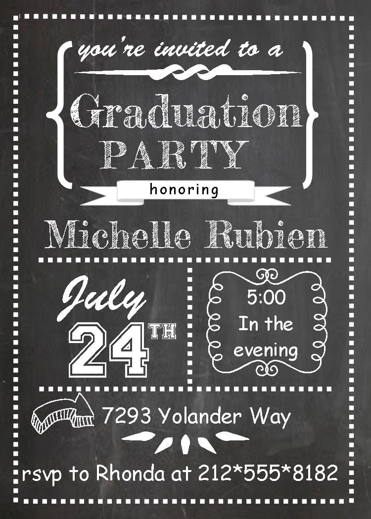 Cheap Graduation Party Invitations Perfect Cheap Graduation Party