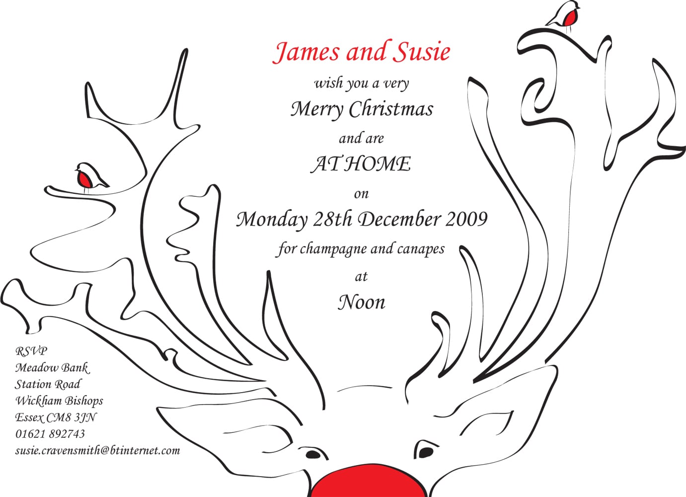 Christmas Party Invitation
