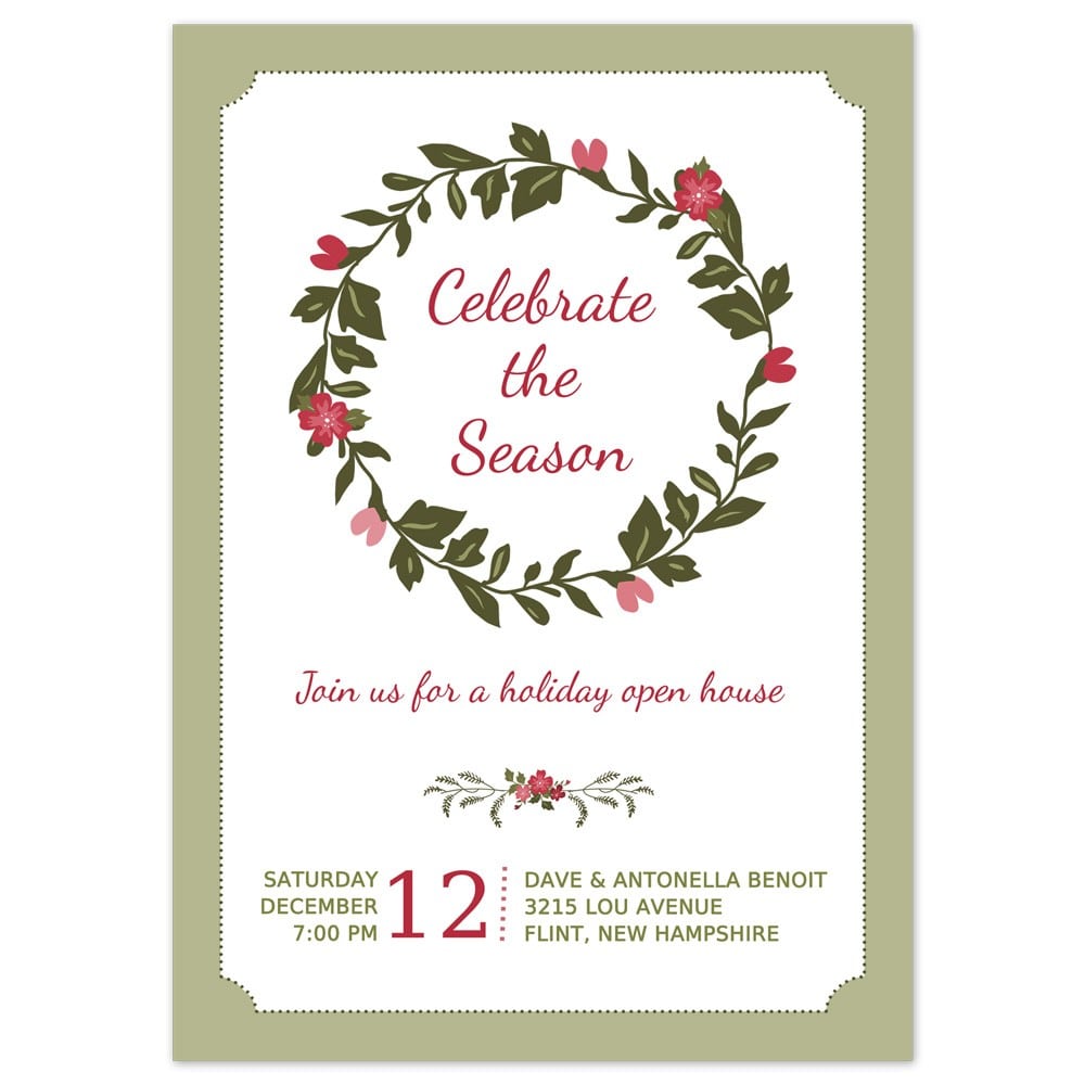 Christmas Party Invitations