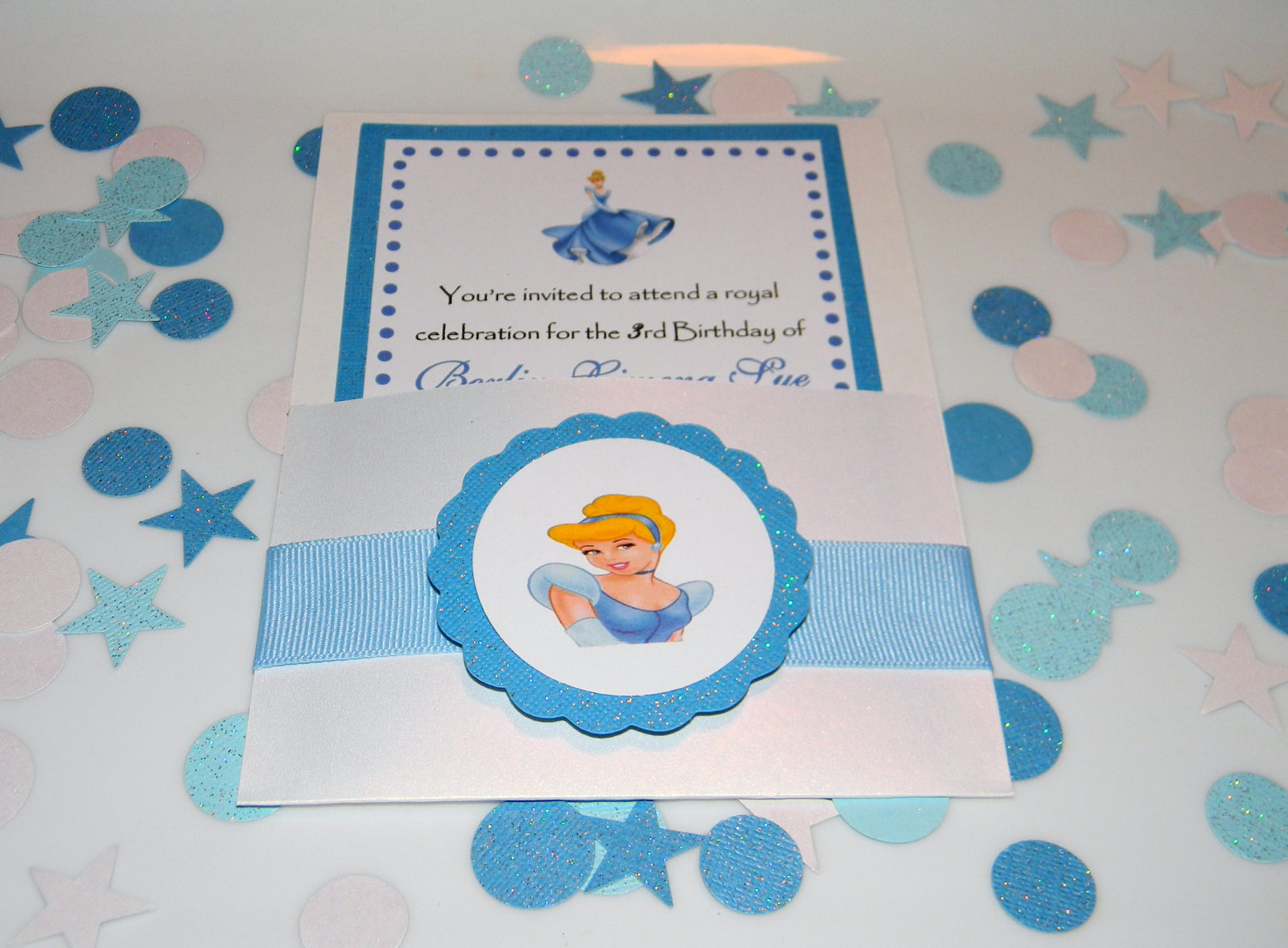 Cinderella Birthday Party Invitations By Yourpartyshoppe On Etsy