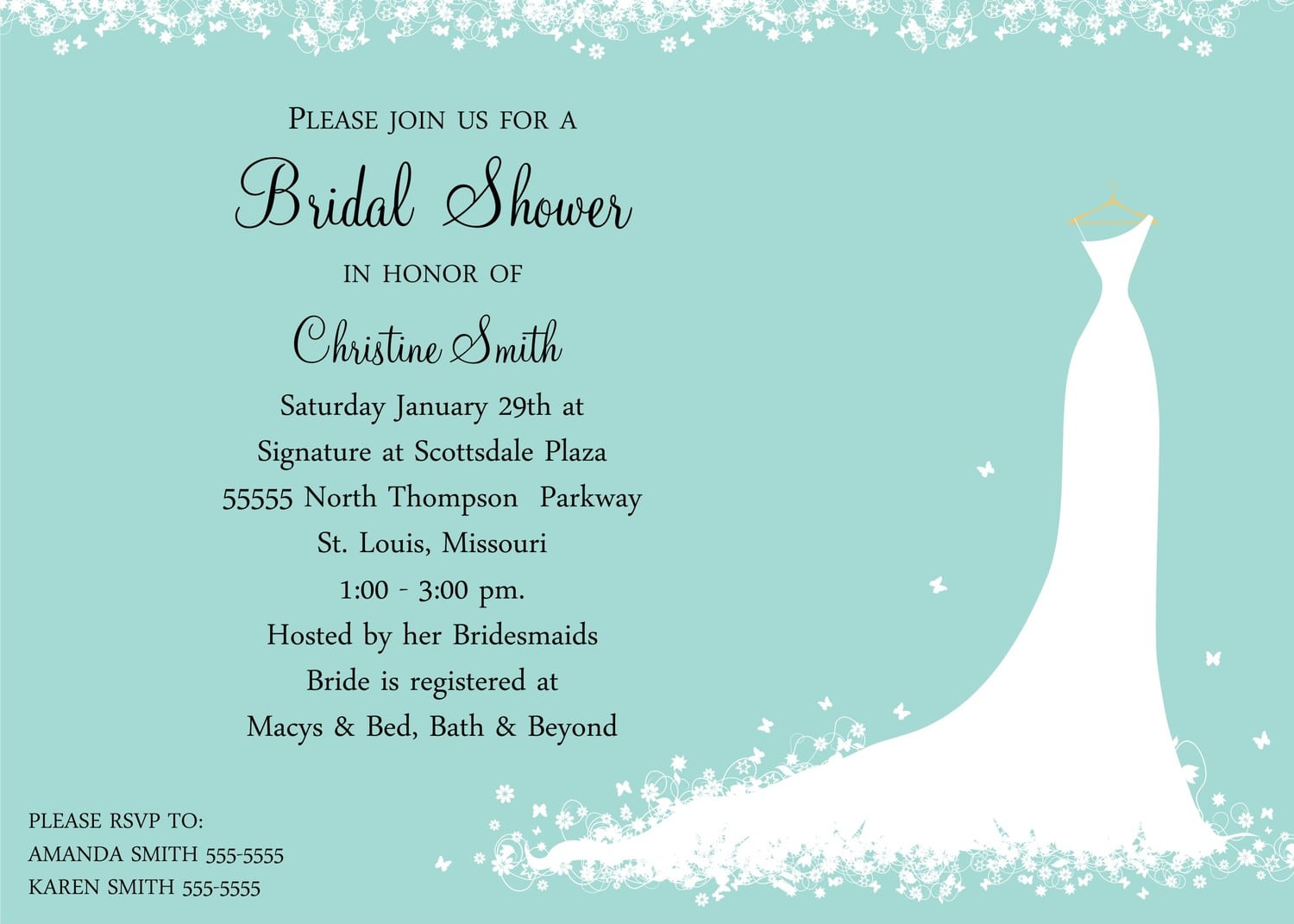 Collection Party City Bridal Shower Invitations Pictures