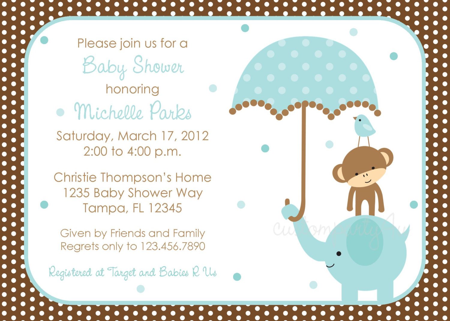 Costco Baby Shower Invitations