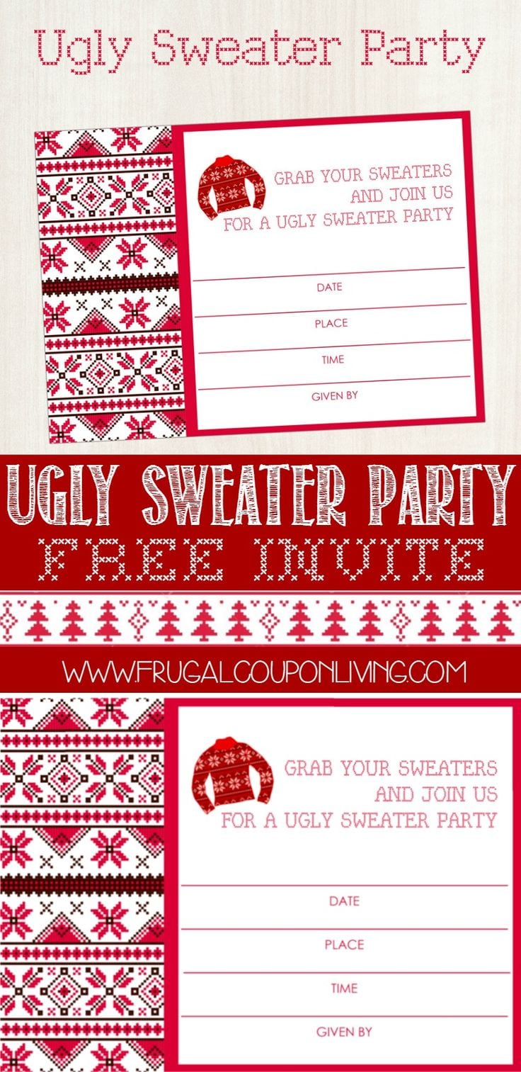 Creative Christmas Invitations