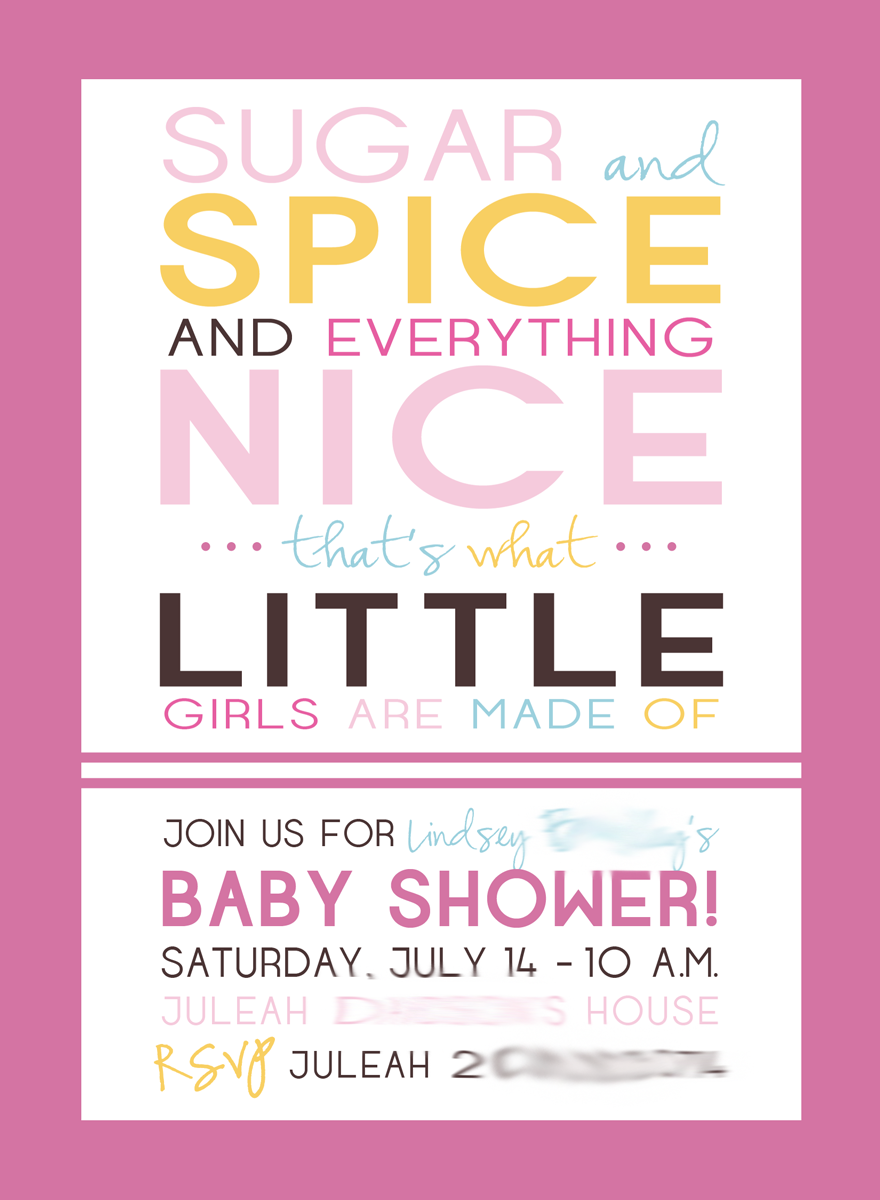 Cute Baby Shower Invitations