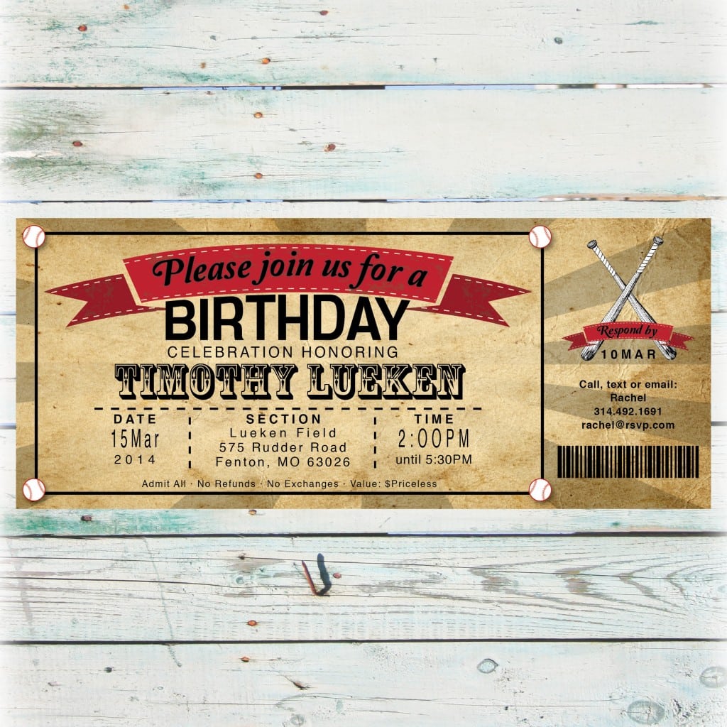 Digital Birthday Party Invitations