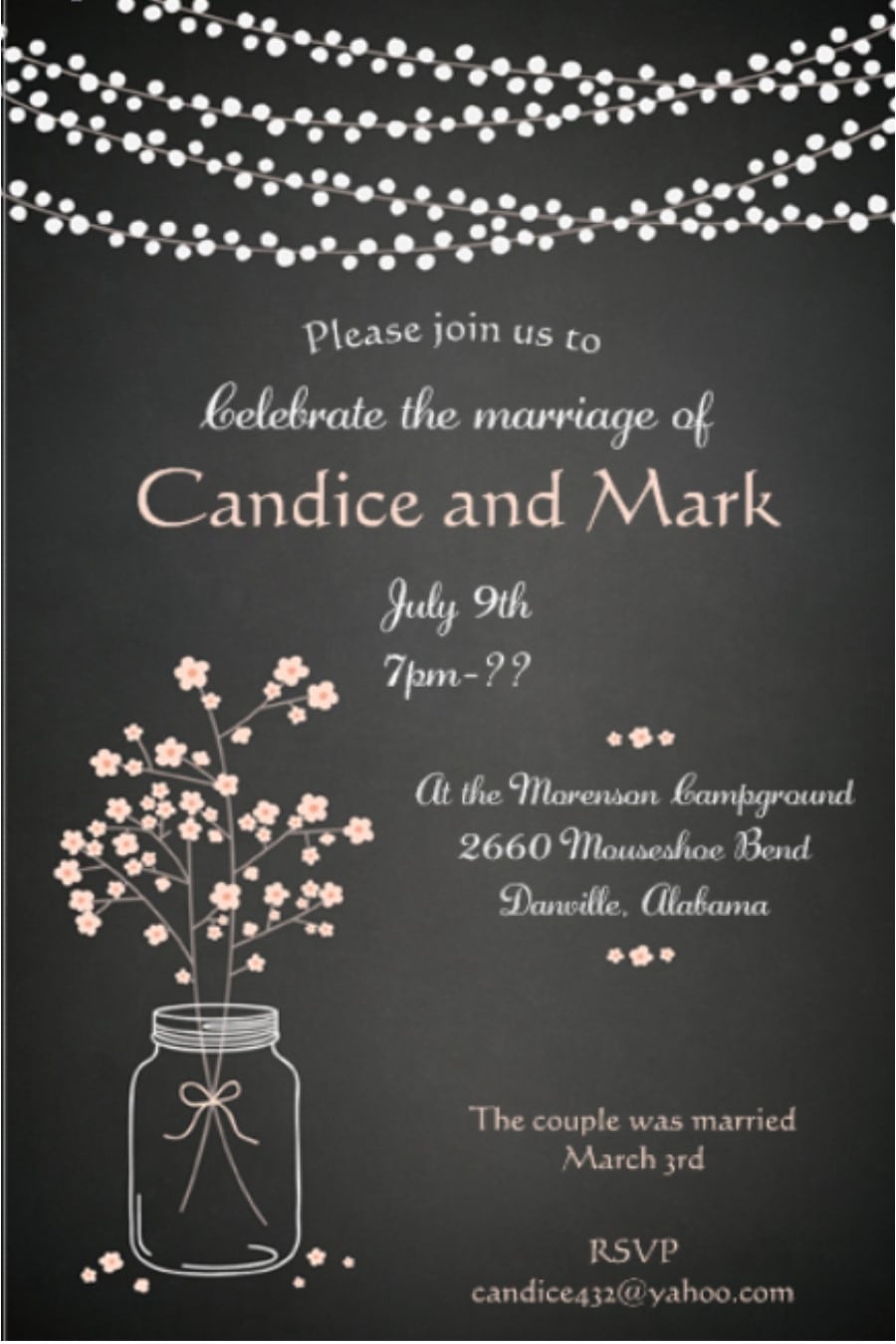 Elopement Party Invitations New Selections Spring 2017