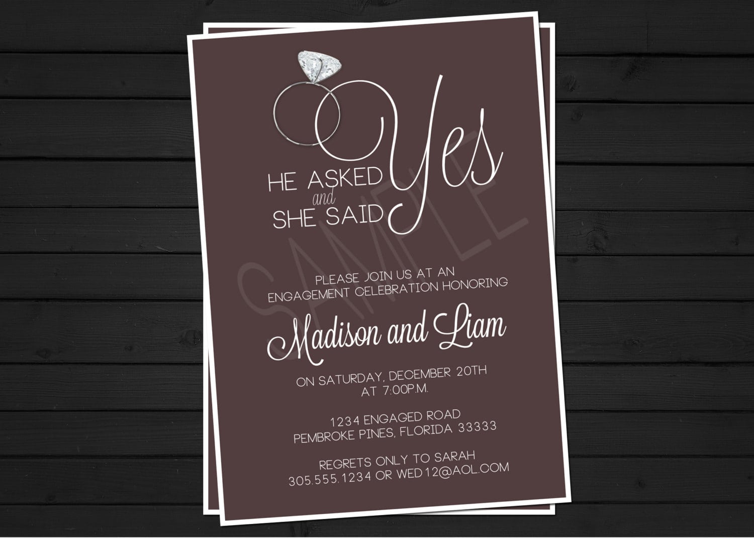 Engagement Party Invite