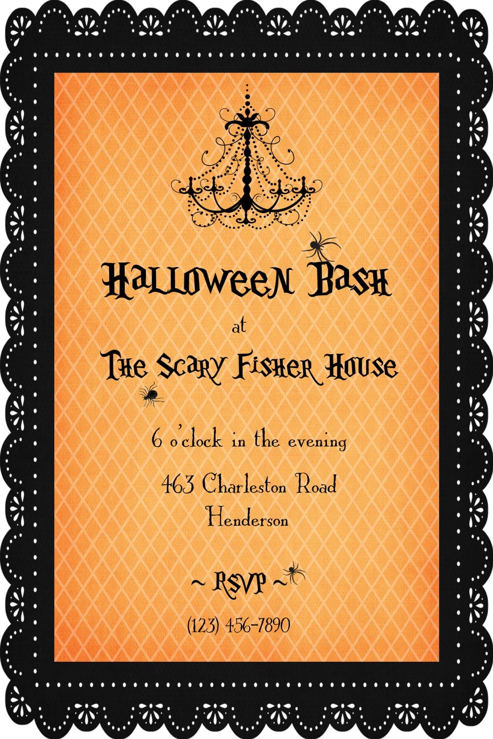 Etsy Friday  Halloween Party Invitations