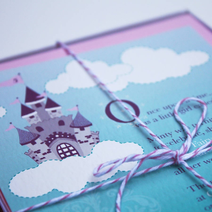 Fairytale Princess Party Invitations By Bonnie Blackbird