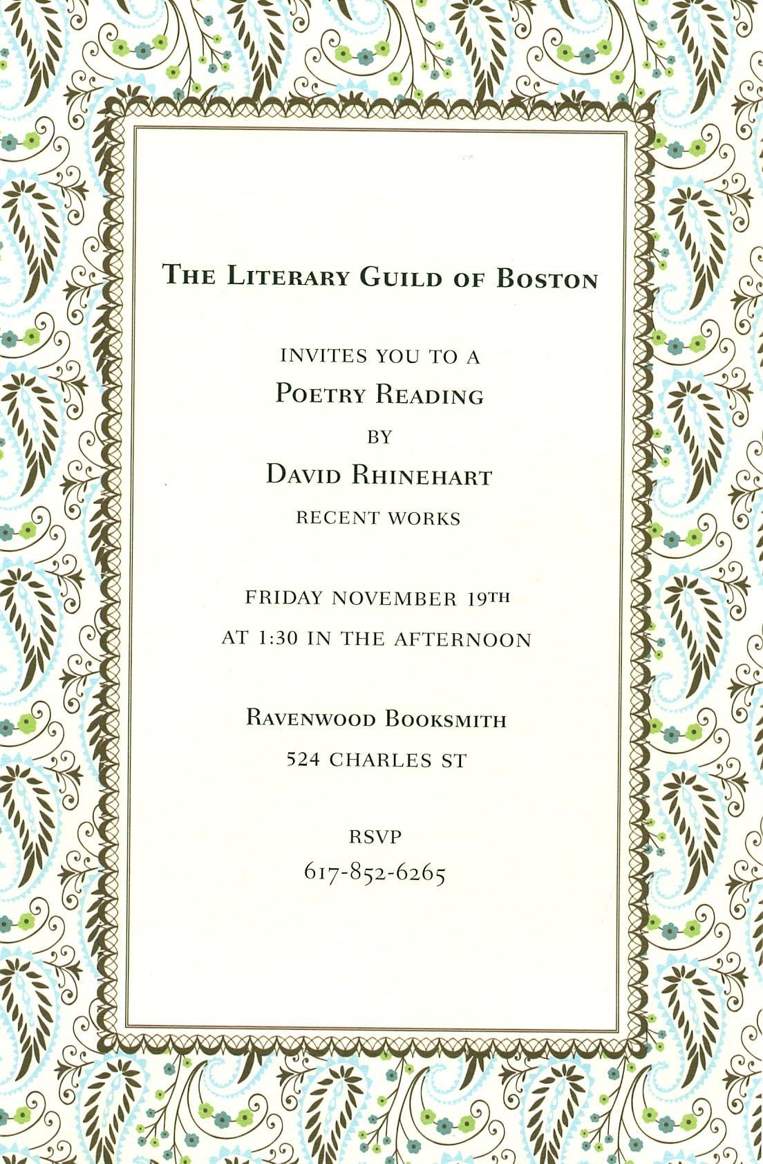 Fancy Invitation