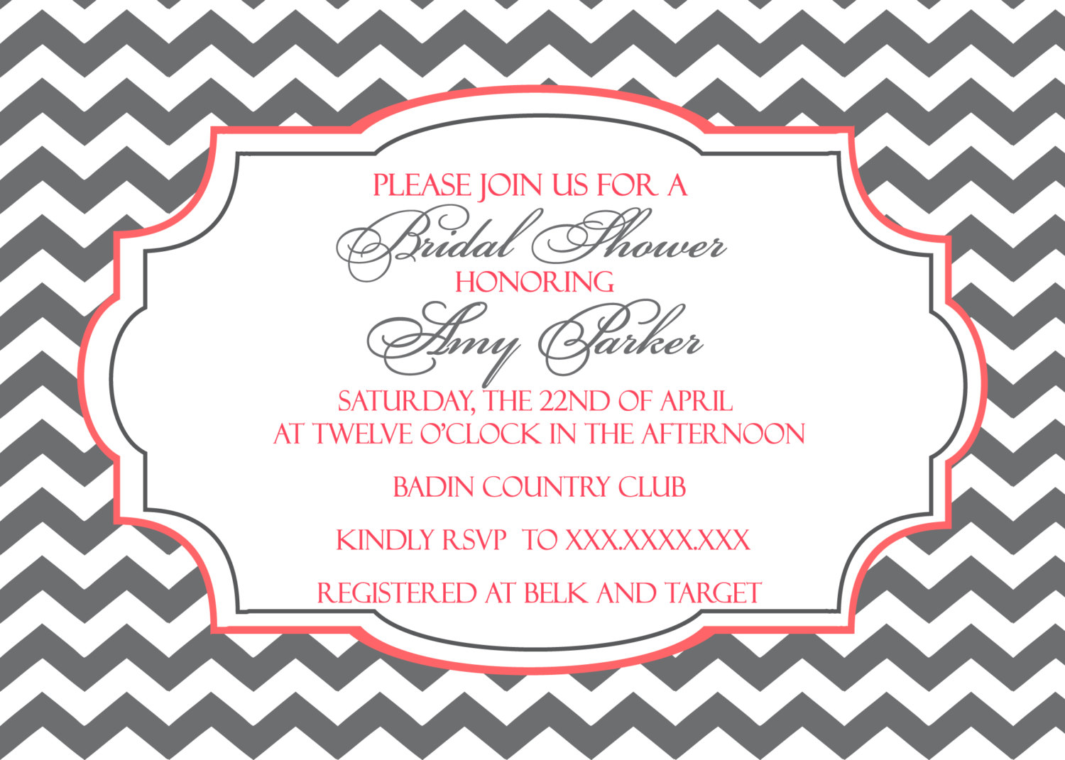 Fancy Party Invitation