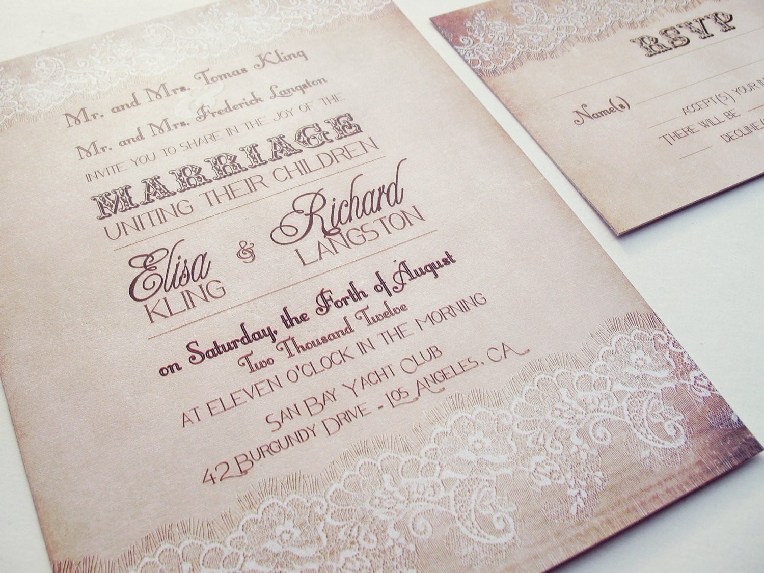 Fascinating Wedding Invitation Templates