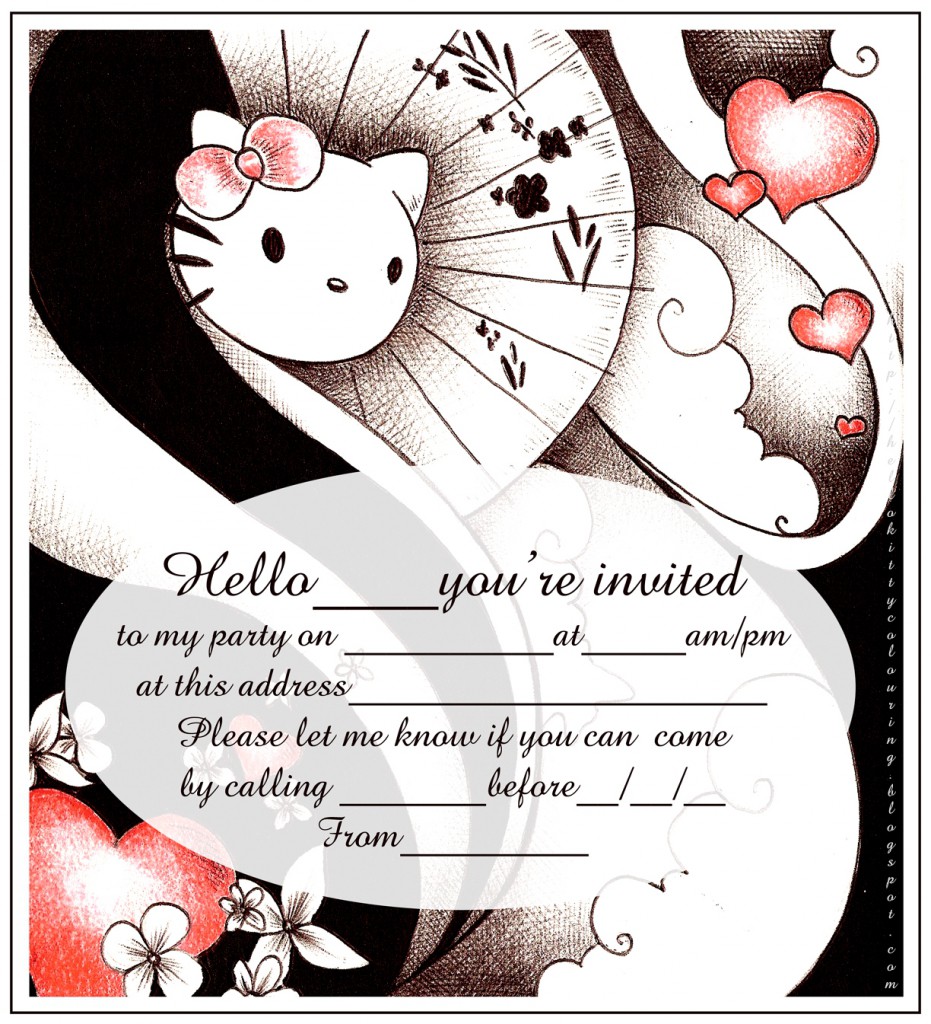 Free Printable Birthday Invitations For Tweens