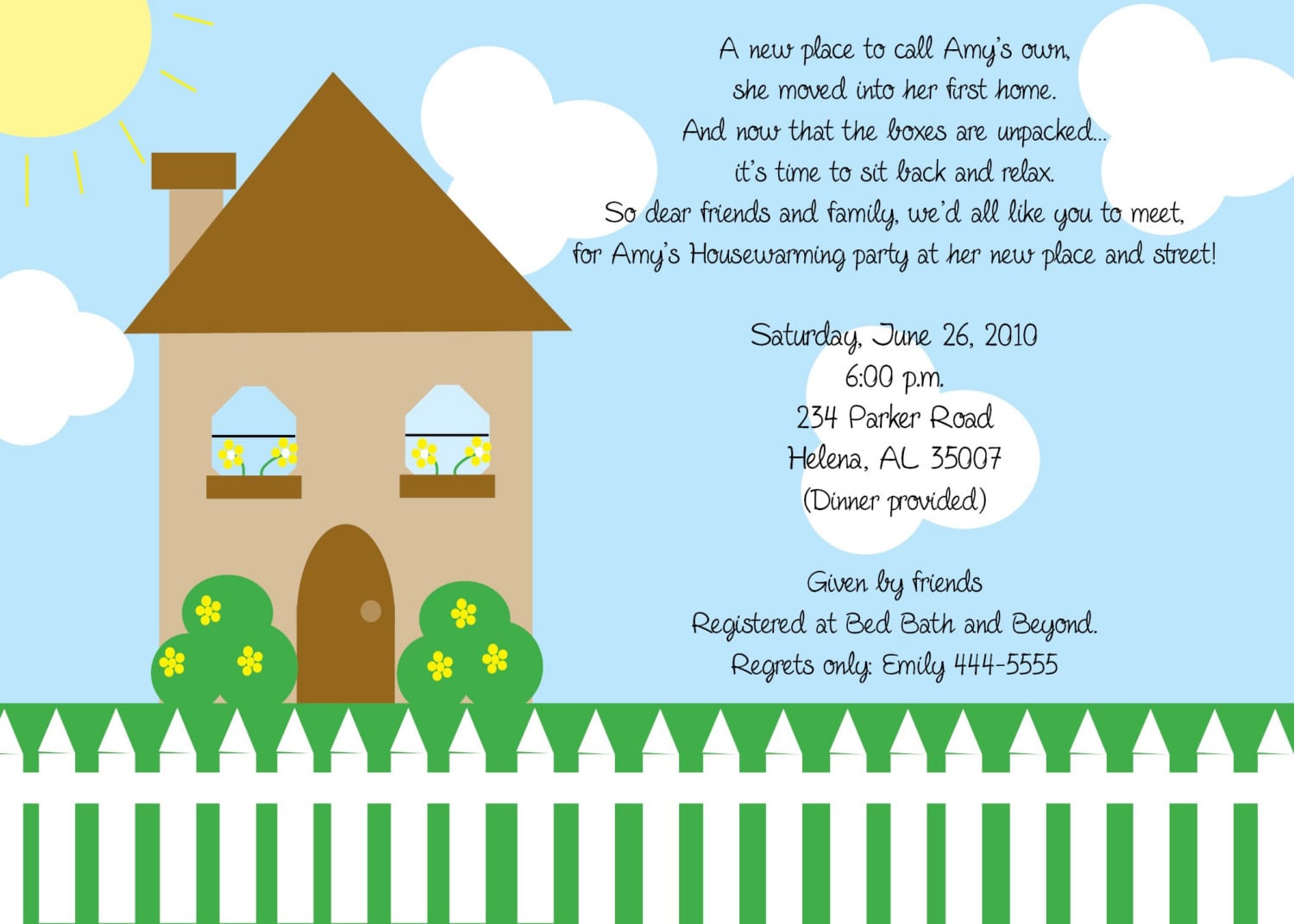 Free Printable Housewarming Party Templates