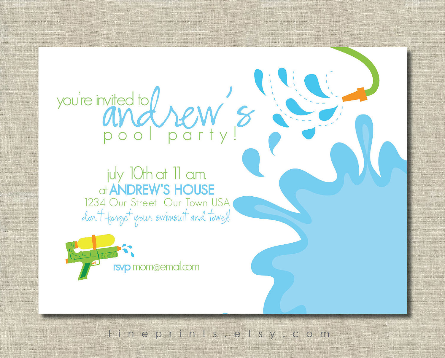 Free Printable Party Invitations For Kids