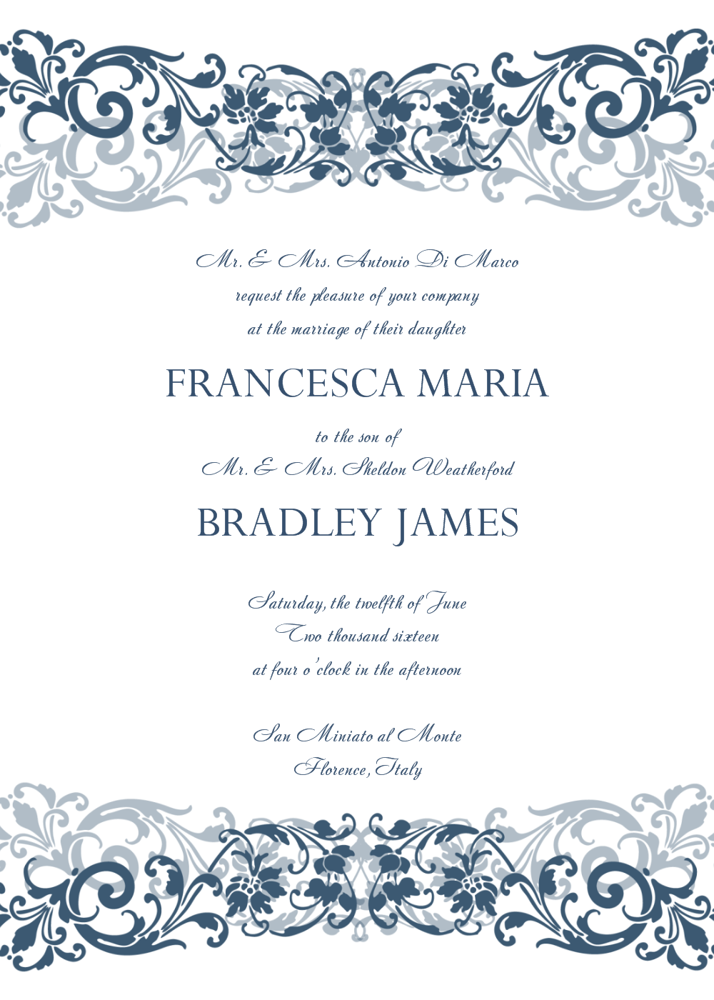 Free Printable Wedding Invitation Templates Free Download Get This