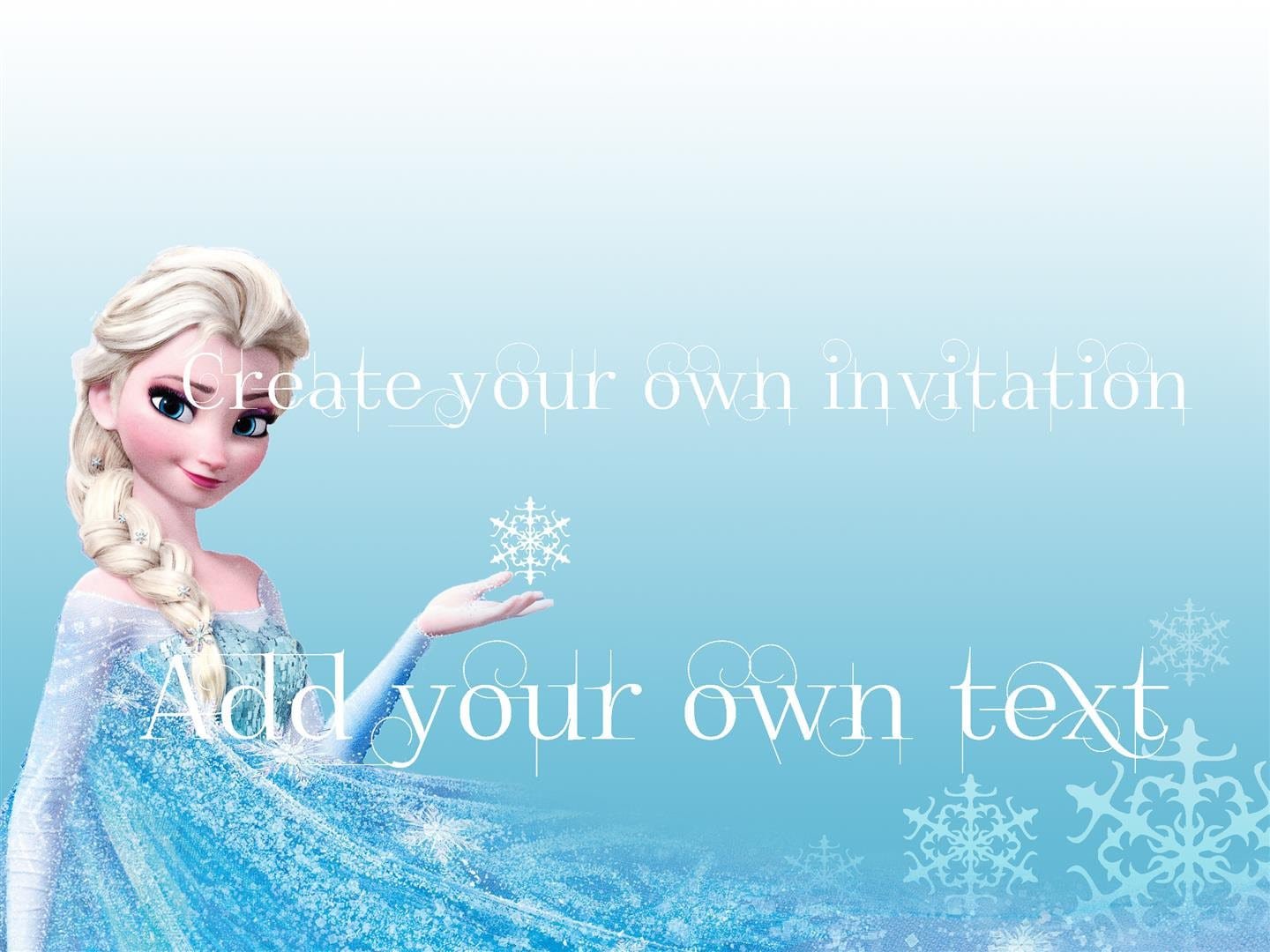 Frozen Party Invitations Free Amazing Frozen Party Invitations