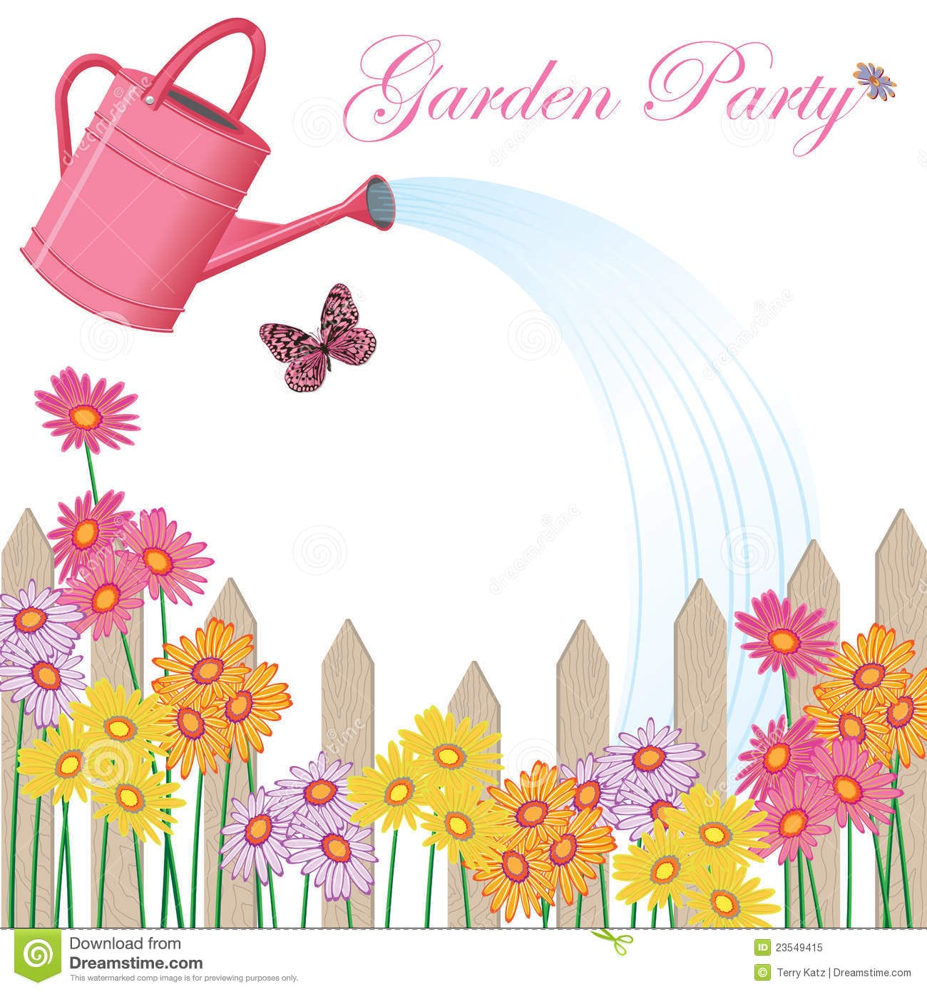 Garden Party Invitations