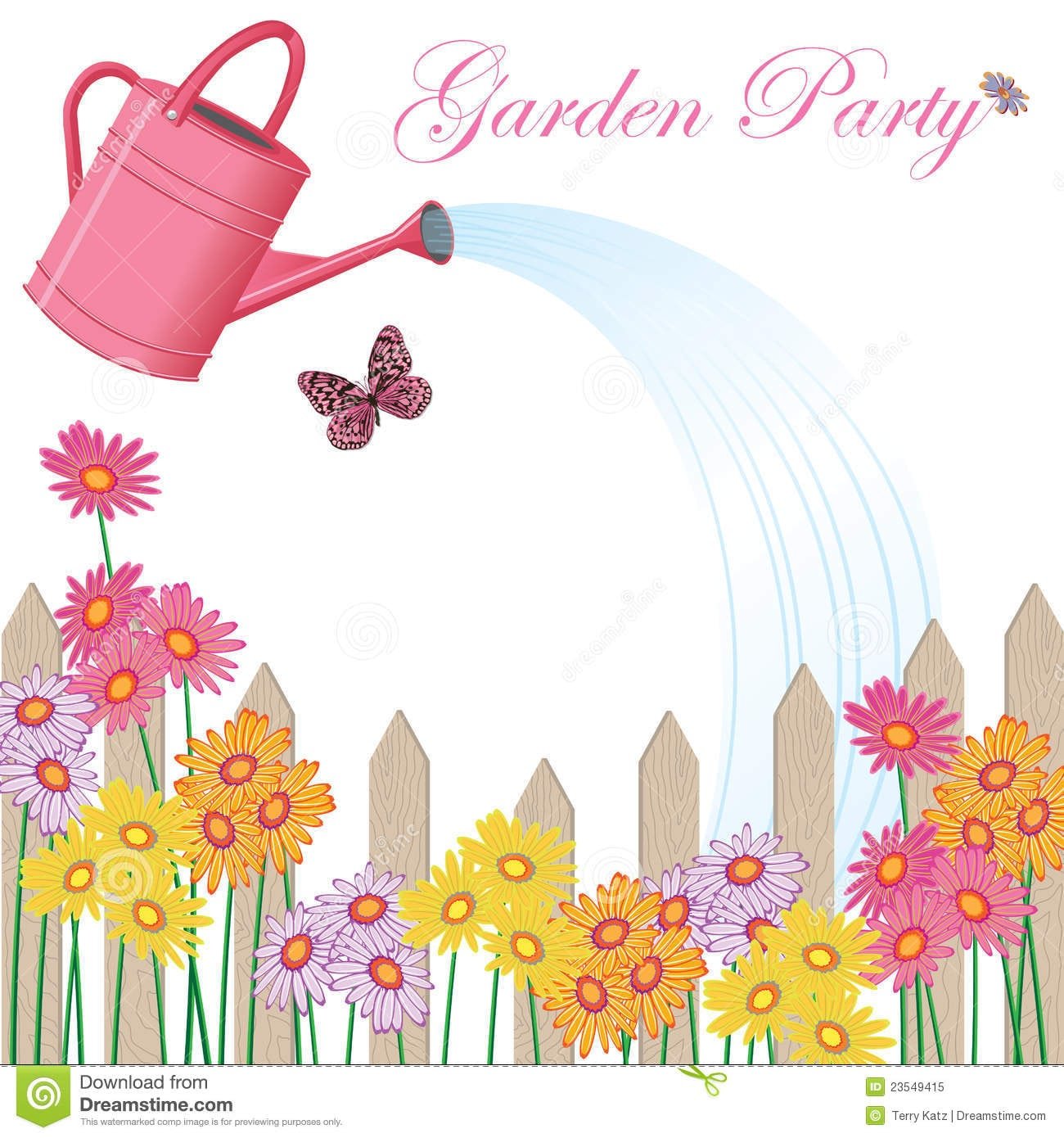 Garden Party Invitations