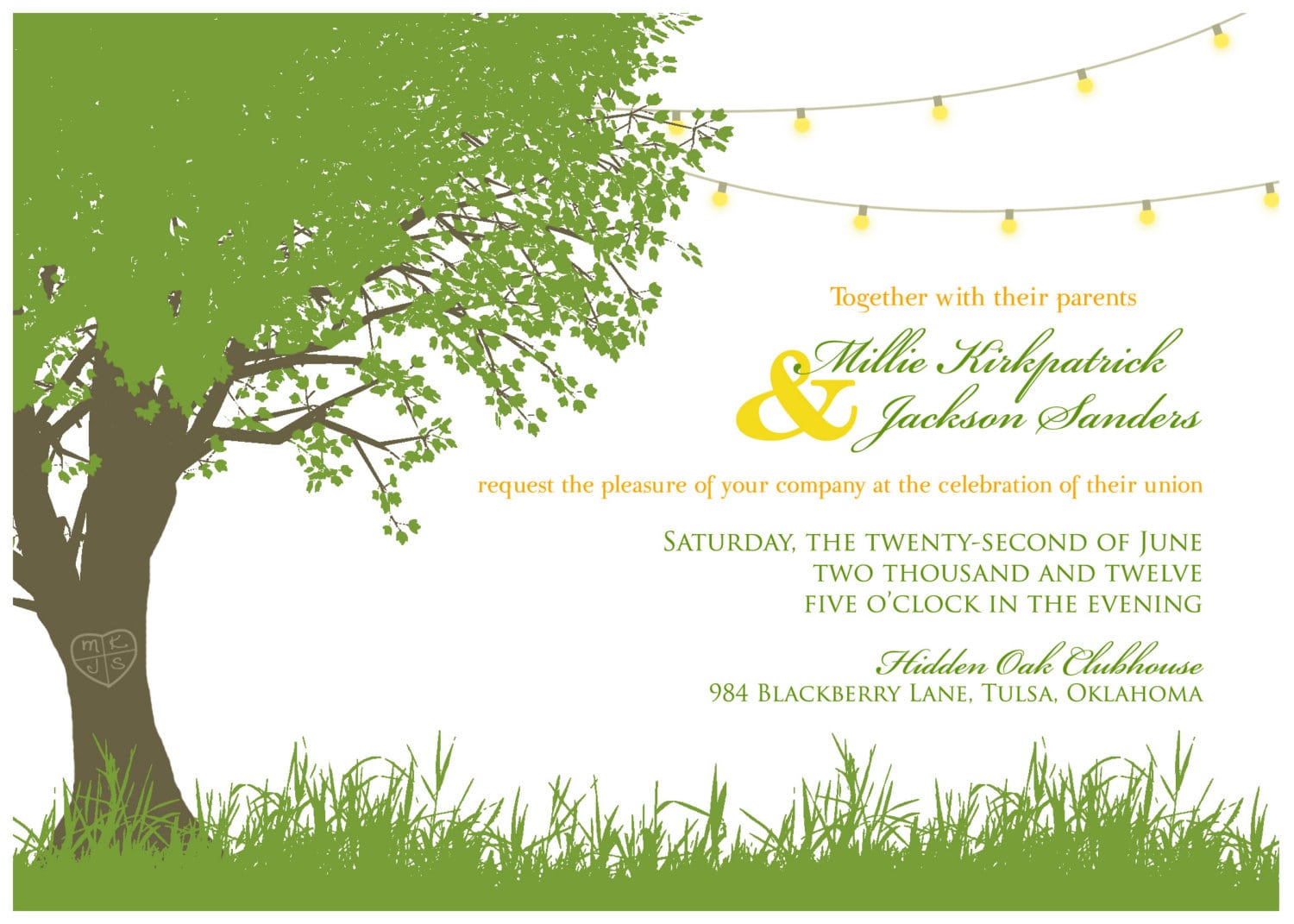 Garden Party Invitations
