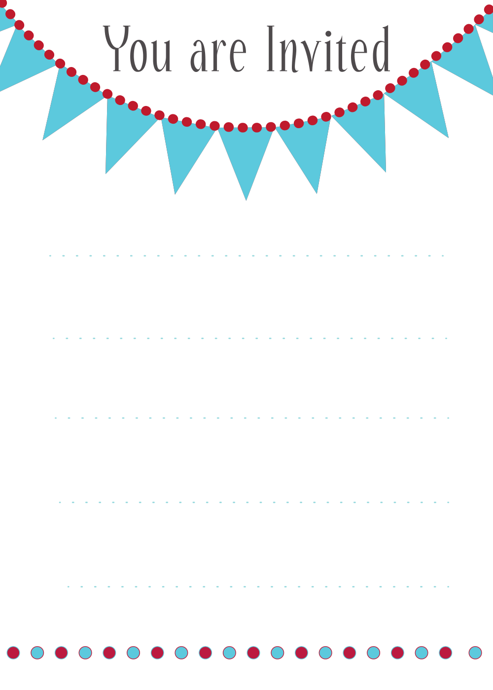 Get Gorgeous Looking Free Printable Birthday Invitations