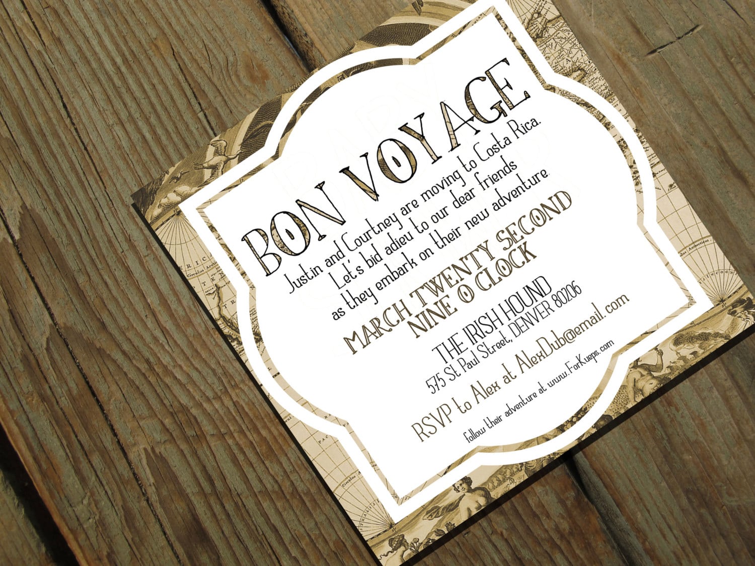 Going Away Party Invitation Wording