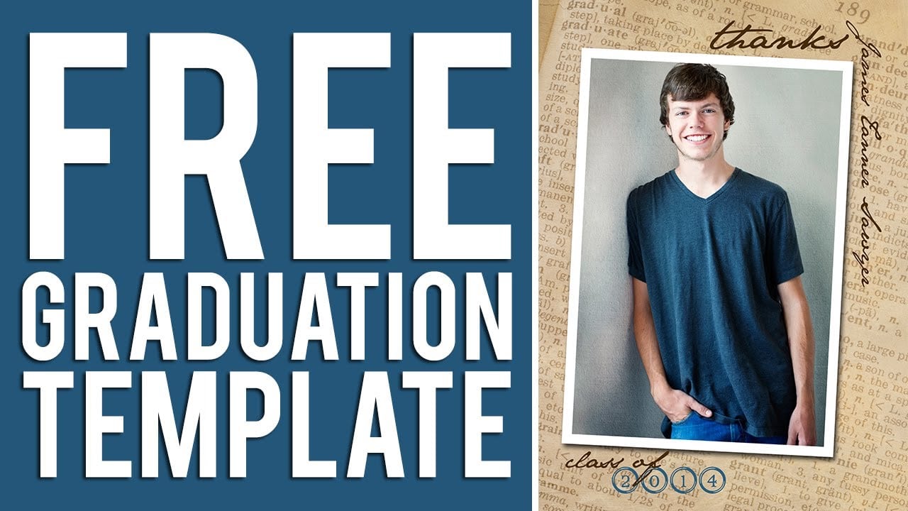 Graduation Announcement Templates Free  Free Graduation Invitation