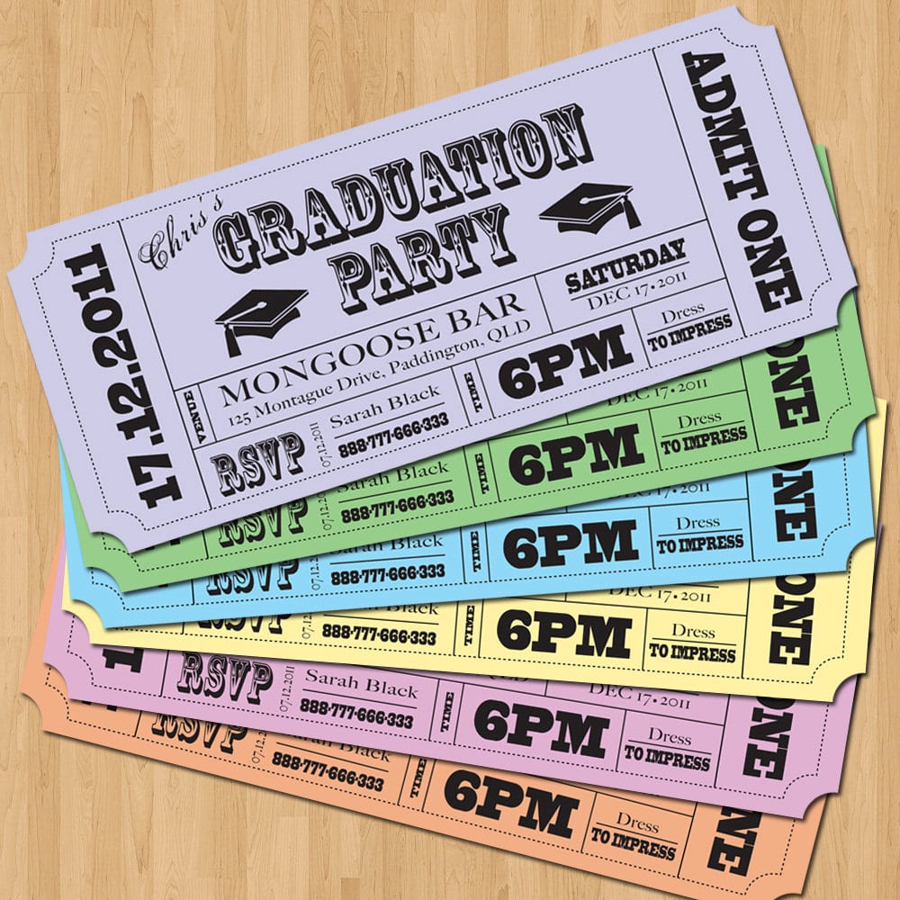 Graduation Party Invitations