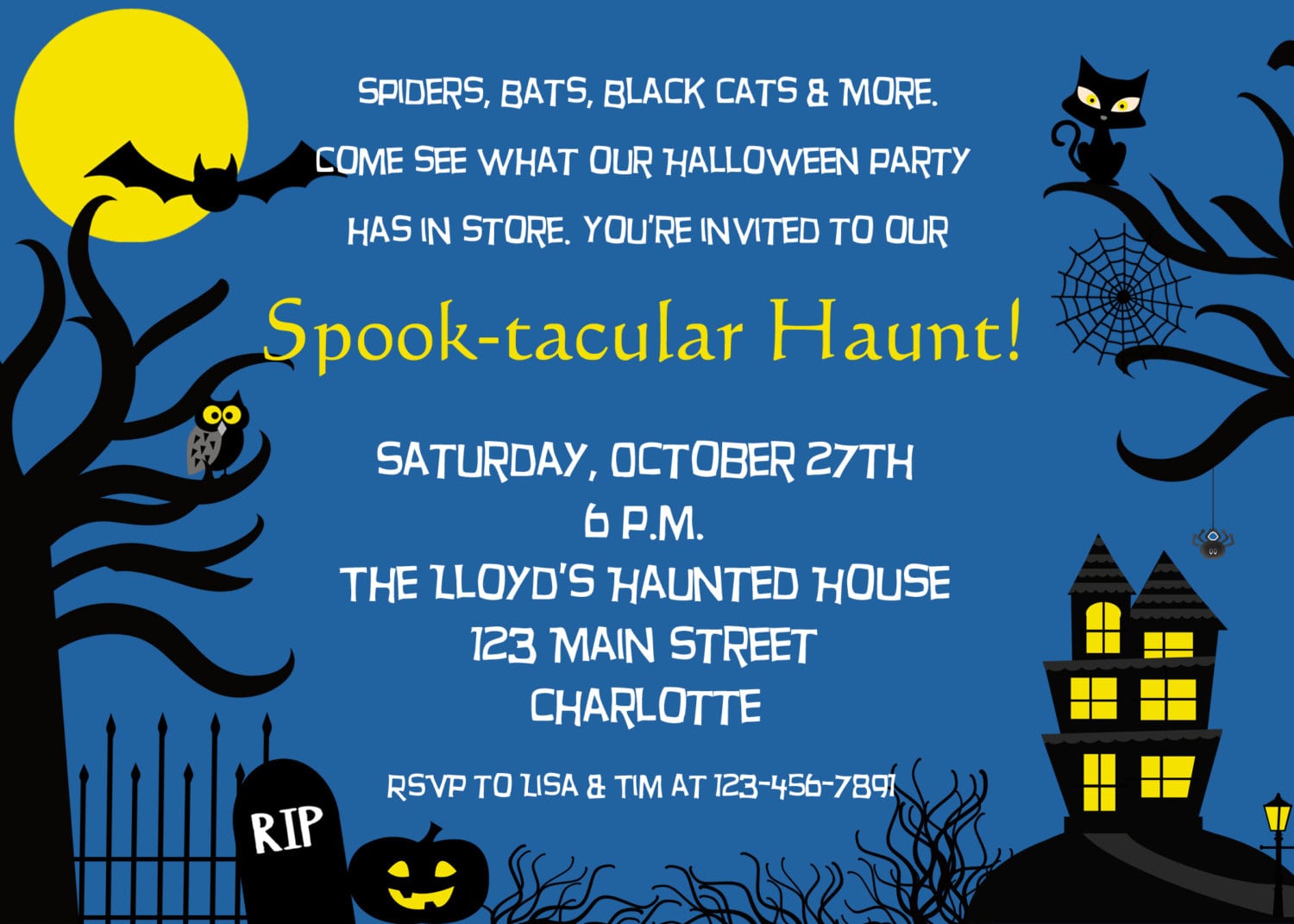 Halloween Party Invitation Cards Cards Ideas With Halloween Party