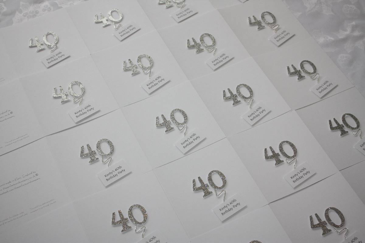 Handmade Party Invitations